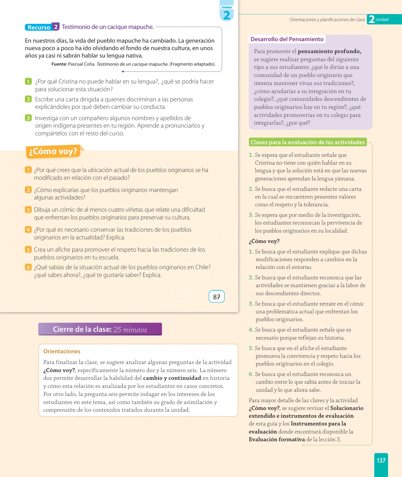 Miniatura página 139 de Historia, Geografía y Ciencias Sociales – Segundo Básico – Texto del Estudiante MINEDUC – Descargar PDF · 2024
