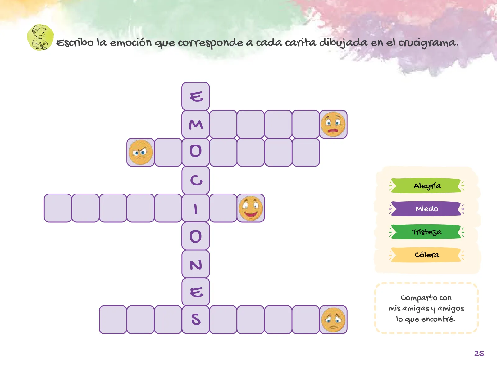 Página 27 de Cuadernillo de Tutoría 1 : primer grado de Educación Primaria · 2021