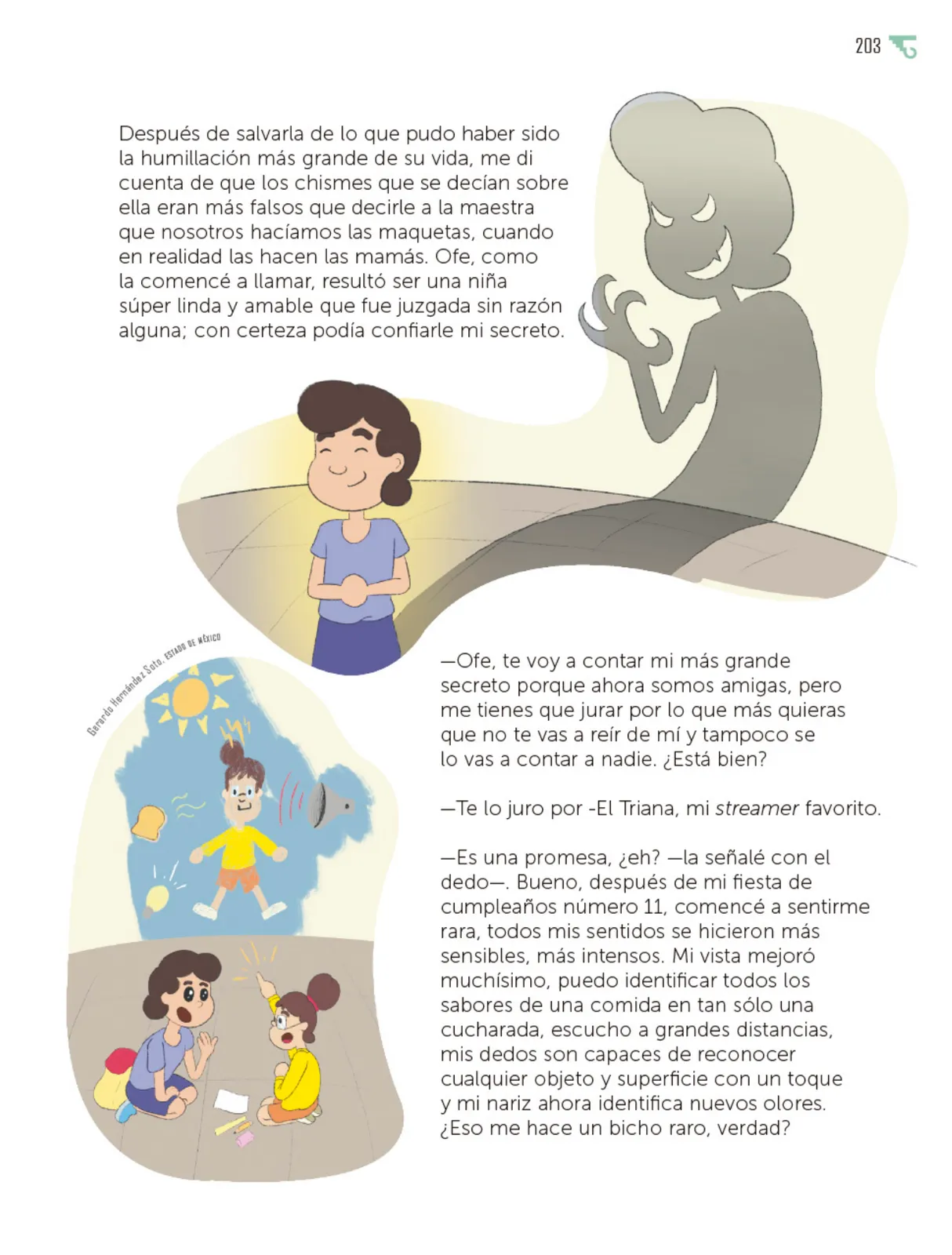 Página 204 de Múltiples lenguajes. Libro de Educación Primaria Grado 5° Ciclo Escolar 2025 - 2026