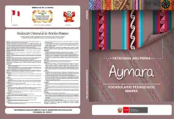 Portada de Yatichaña aru pirwa = Vocabulario pedagógico aimara · 2021
