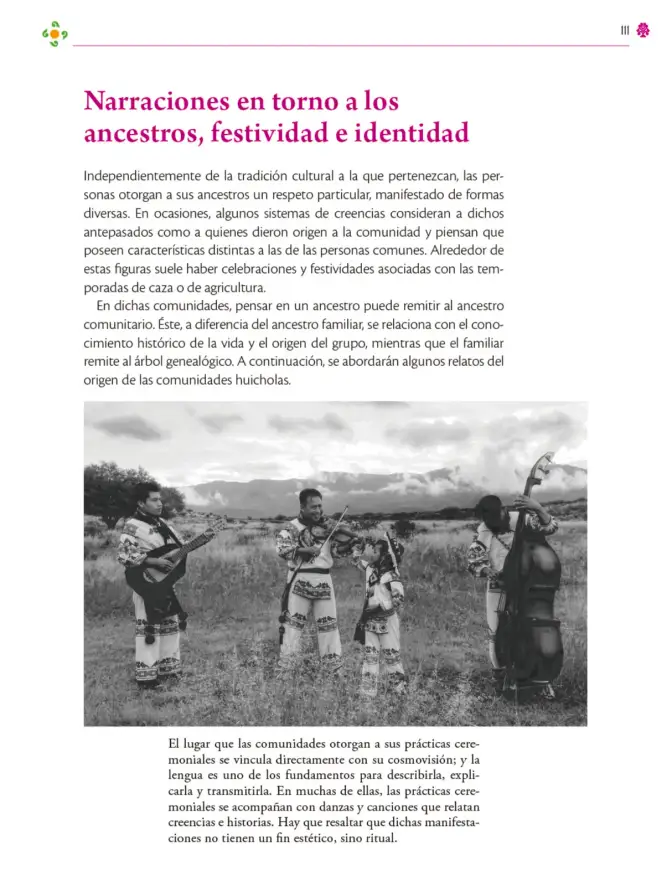 Página 112 de Colección Nanahuatzin. Lenguajes. Libro de Educación Secundaria Grado 3° Ciclo Escolar 2025 - 2026