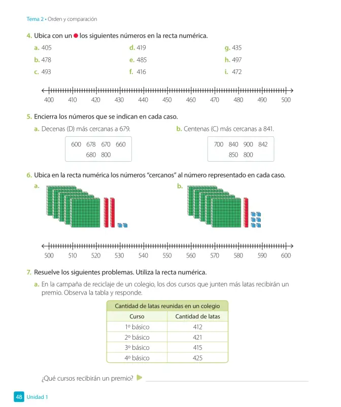 Página 50 de Matemática – Tercero Básico | Texto del Estudiante MINEDUC – Descargar PDF · 2019