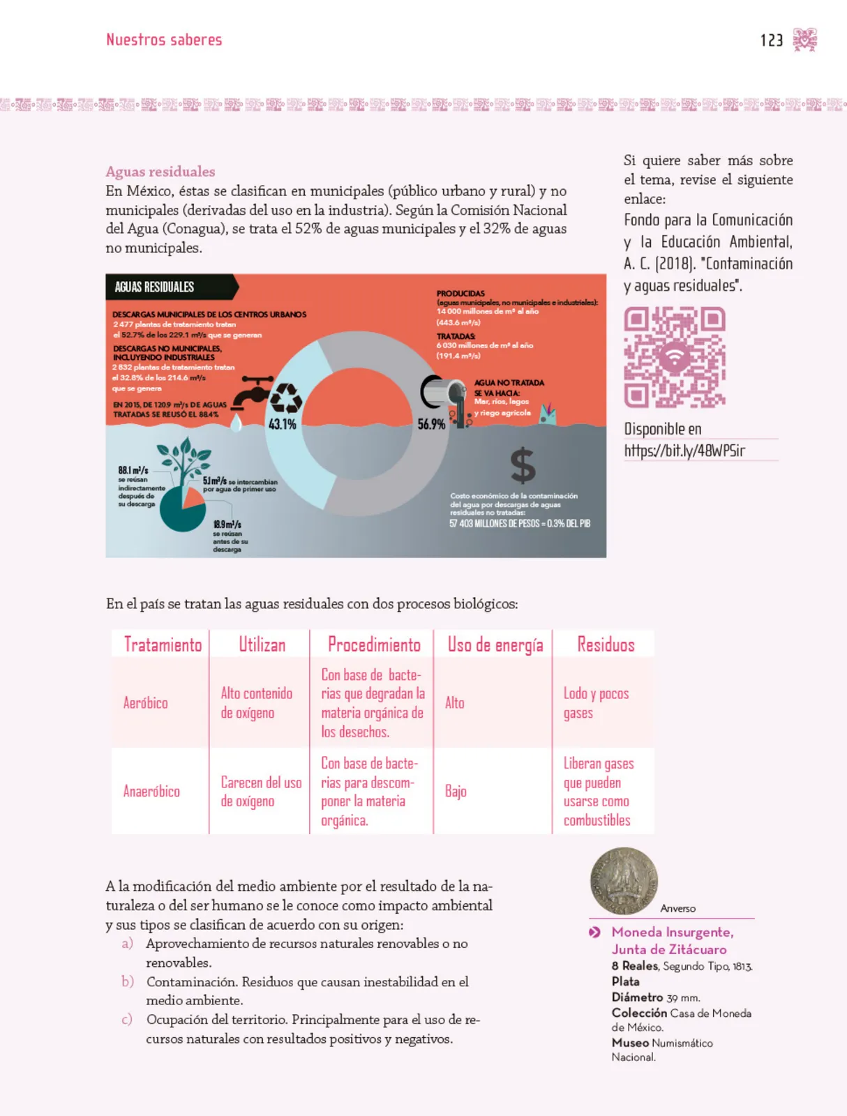 Página 124 de Nuestros saberes: Libro para alumnos, maestros y familia. Libro de Educación Primaria Grado 3° Ciclo Escolar 2025 - 2026