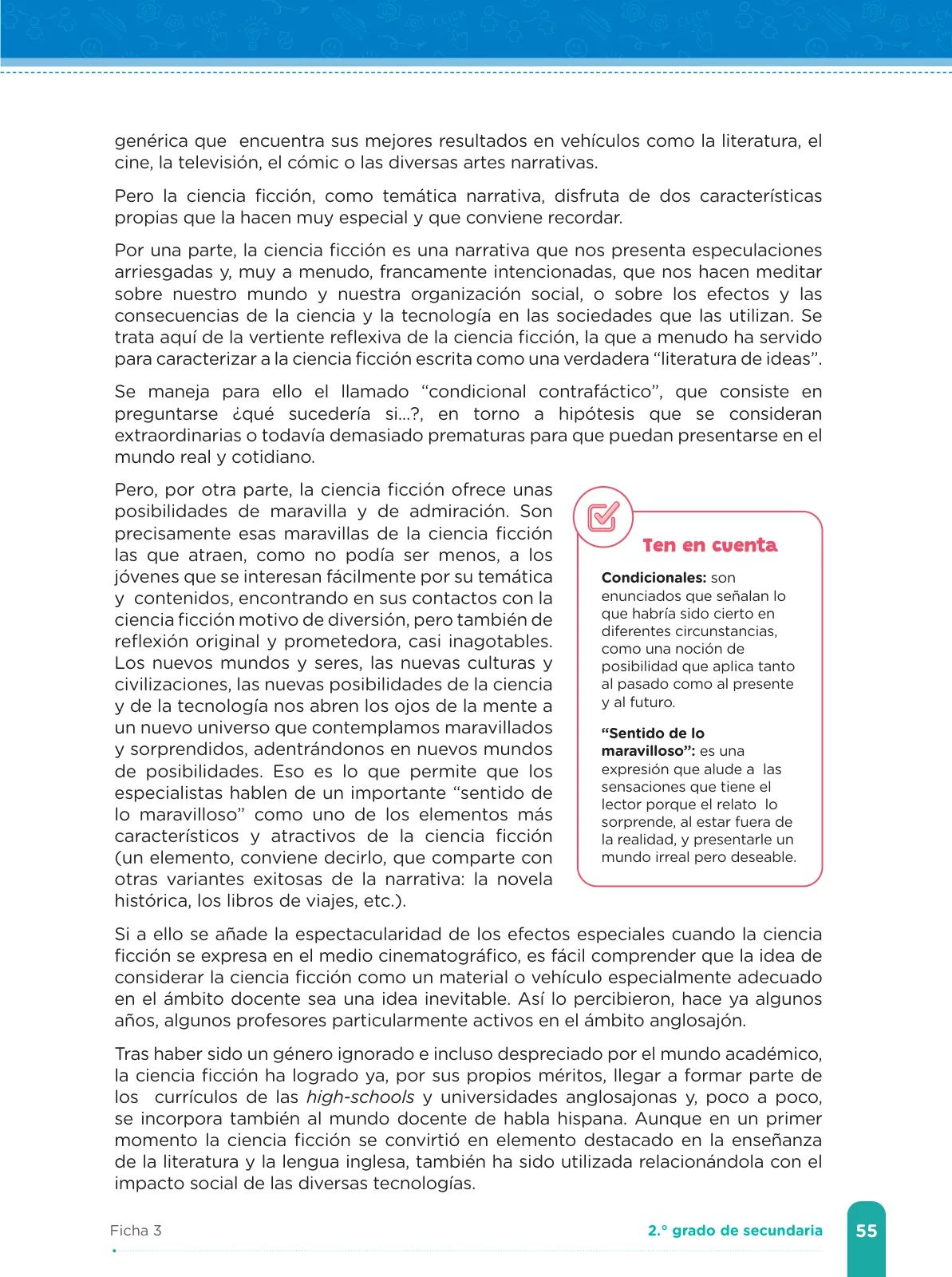 Miniatura página 57 de Fichas de aprendizaje de Comunicación 2 · 2024