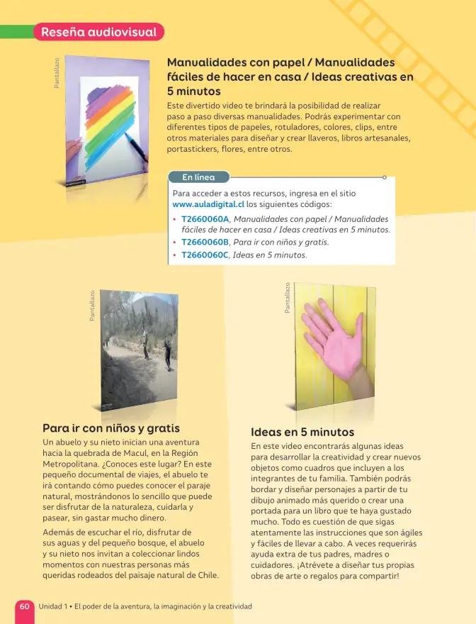 Página 62 de Lenguaje y Comunicación – Sexto Básico | Texto del Estudiante MINEDUC – Descargar PDF · 2024