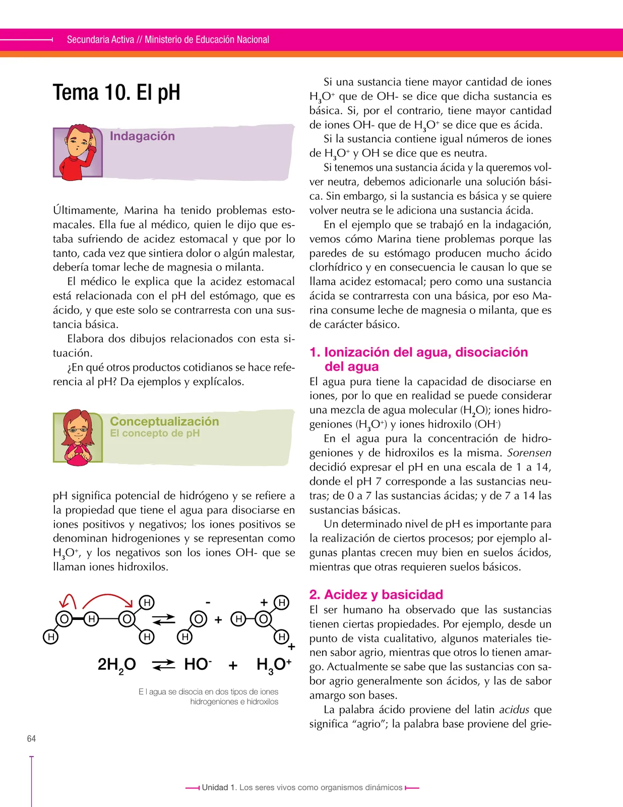 Página 64 de Ciencias Naturales 8° · Secundaria Activa