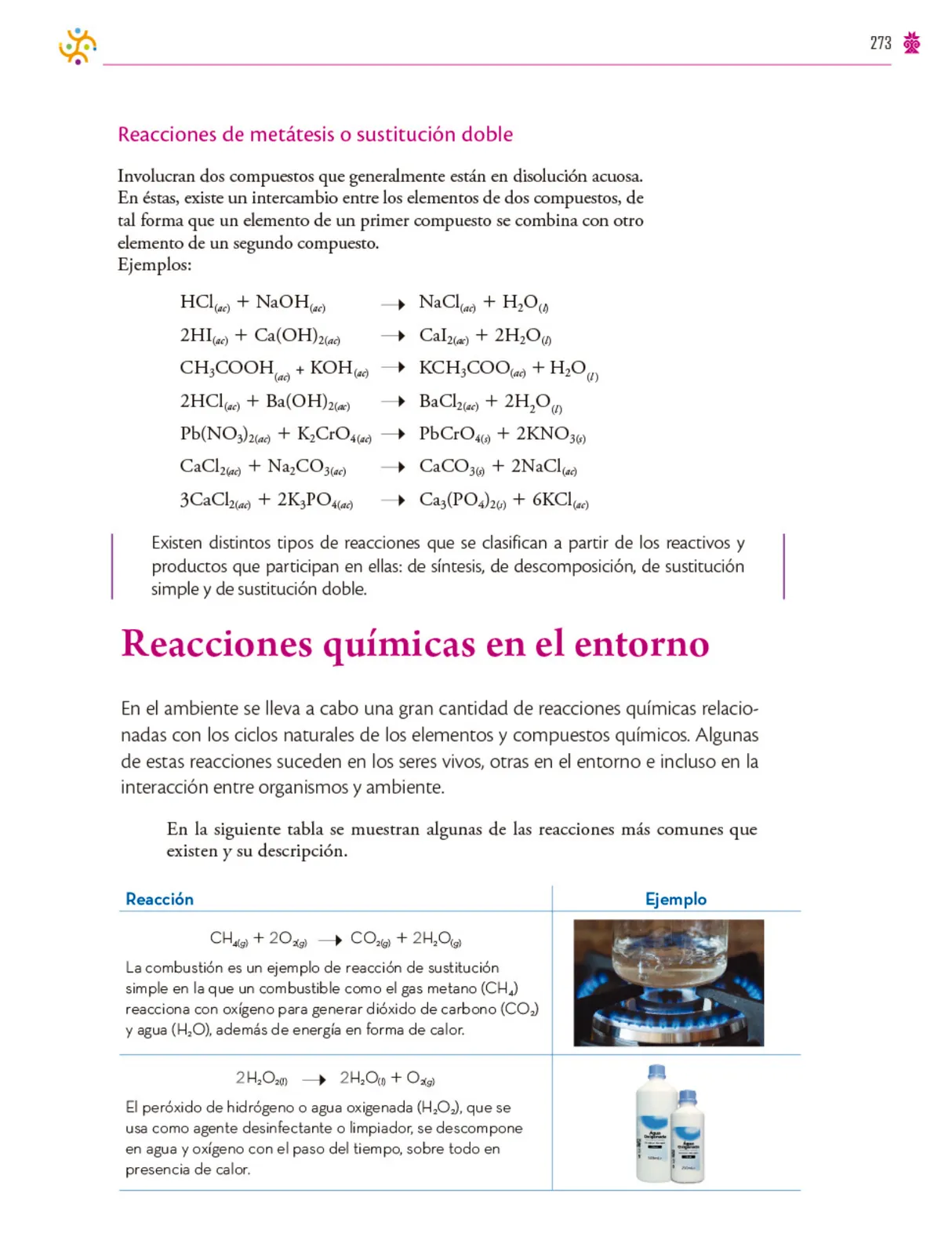 Página 274 de Colección Nanahuatzin. Saberes y pensamiento científico.   Libro de Educación Secundaria Grado 3°  Ciclo Escolar 2025 - 2026