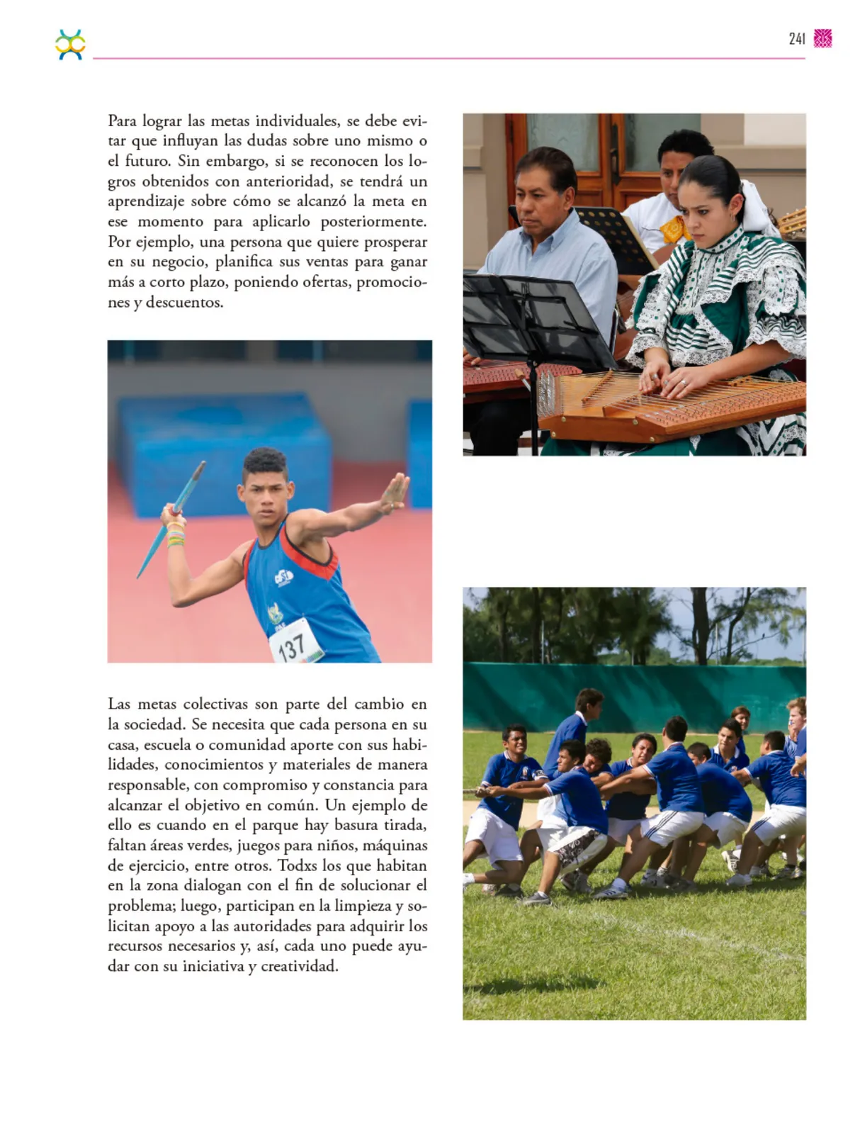 Miniatura página 242 de Colección Nanahuatzin. De lo humano y lo comunitario.   Libro de Educación Secundaria Grado 3°  Ciclo Escolar 2025 - 2026