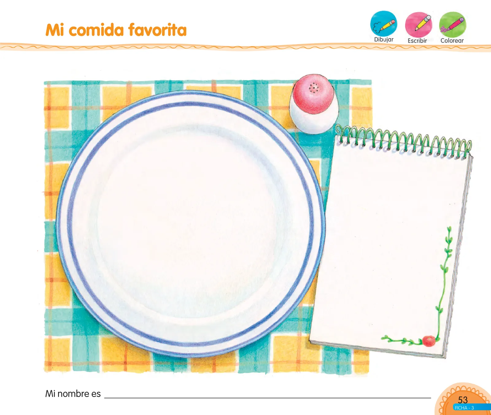 Página 55 de Aprendemos jugando : cuaderno de trabajo, 5 años · 2016