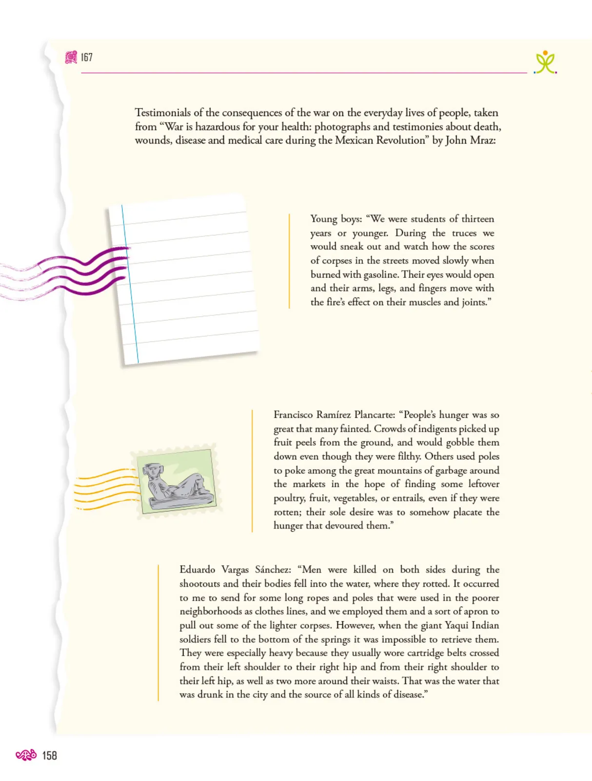Página 159 de Uérakua anapu uantakua. Projects and Readings.  Libro de Educación Secundaria Grado 2°  Ciclo Escolar 2025 - 2026