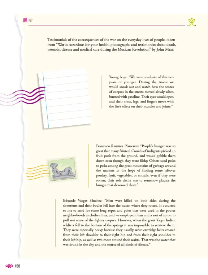 Página 159 de Uérakua anapu uantakua. Projects and Readings. Libro de Educación Secundaria Grado 2° Ciclo Escolar 2025 - 2026