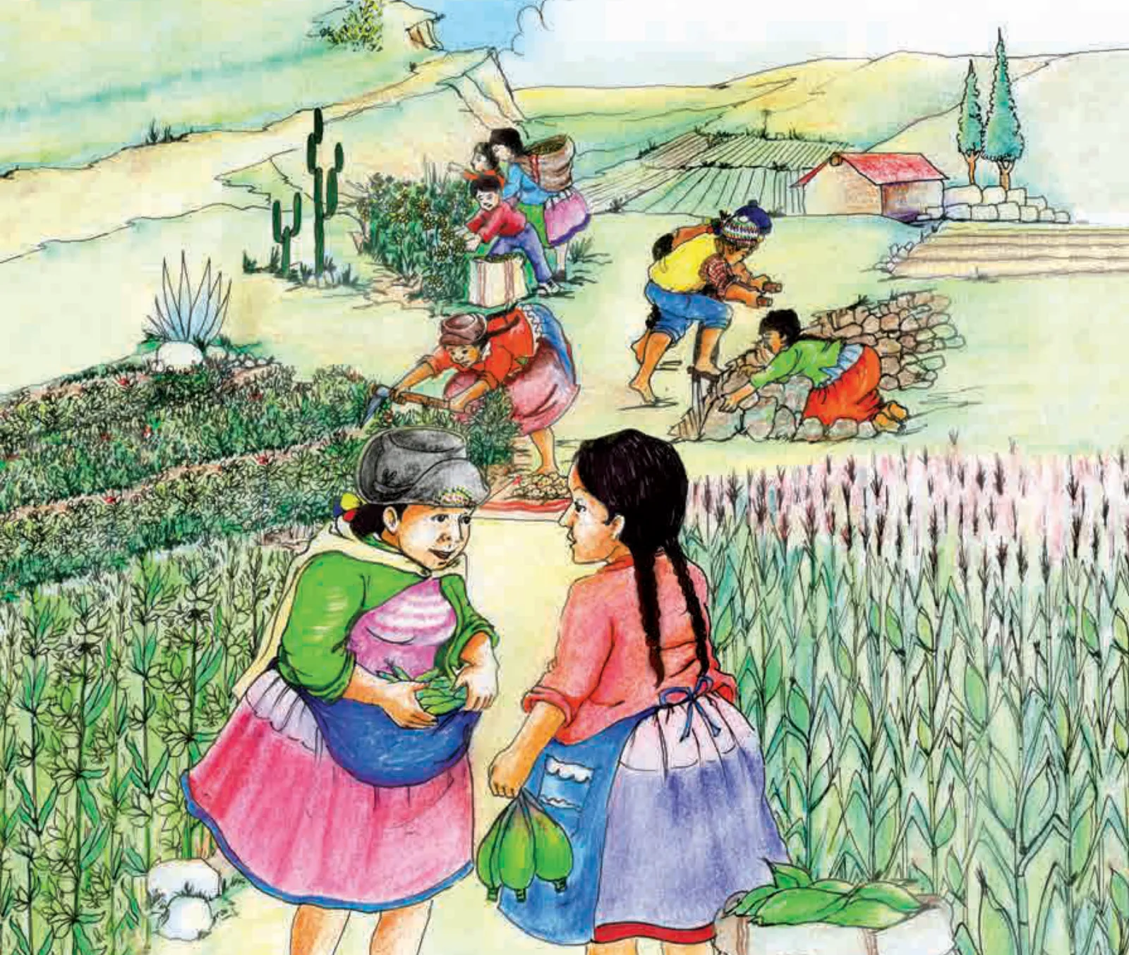 Miniatura página 9 de Kuska yachasunchik : cuaderno de trabajo y folder - inicial 4 años - Quechua chanka · 2020