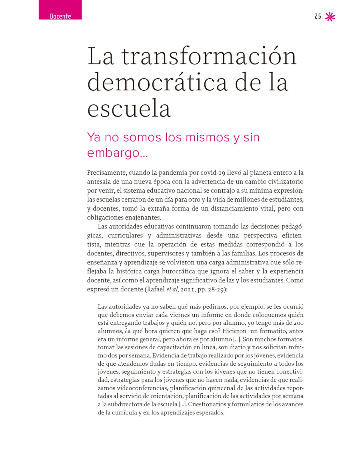 Página 26 de Un libro sin recetas, para la maestra y el maestro. Fase 5 Libro de Educación Primaria Grado 5°, 6° Ciclo Escolar 2025 - 2026