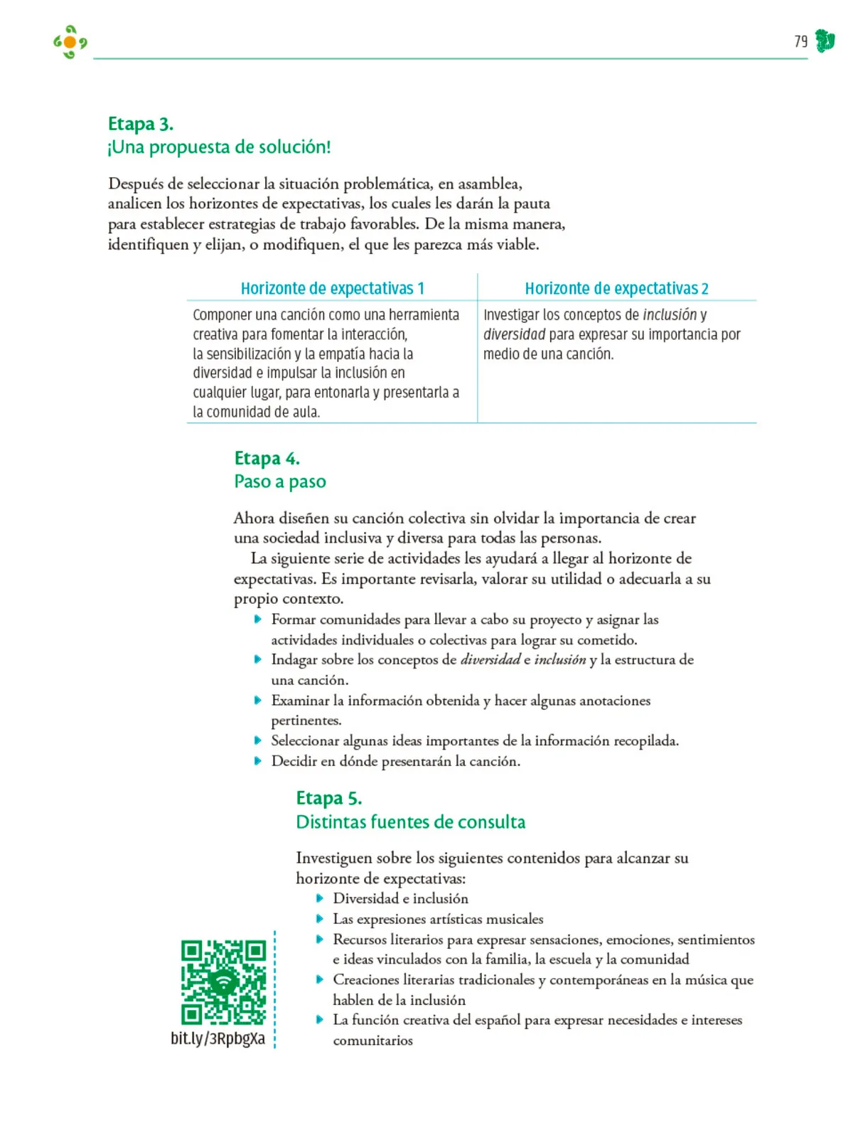 Página 80 de Colección Ximhai. Nuestro libro de Proyectos. Tomo III. Libro de Educación Telesecundaria Grado 1° Ciclo Escolar 2025 - 2026
