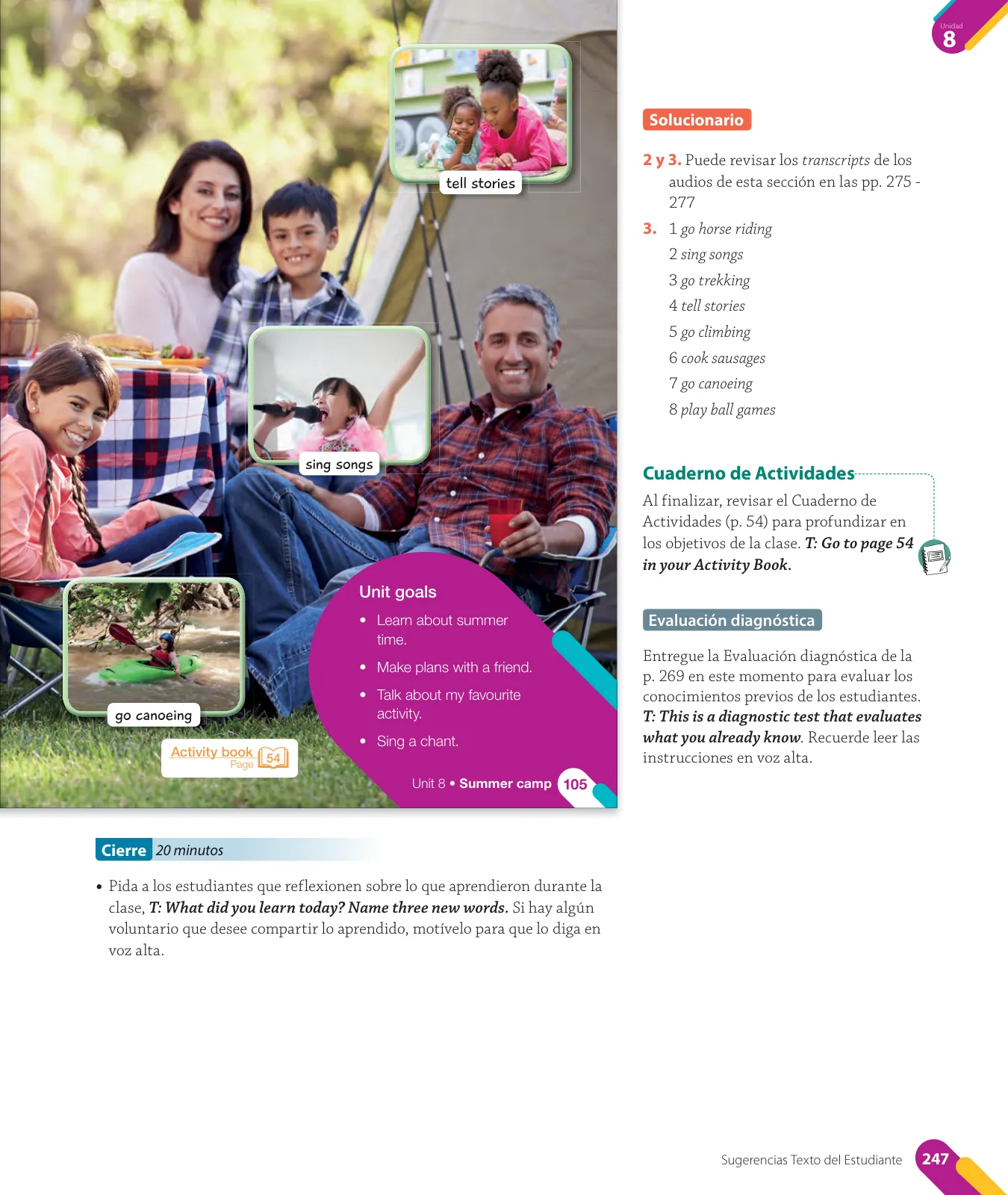 Página 111 de Inglés – Cuarto Básico | Texto del Estudiante MINEDUC – Descargar PDF · 2024