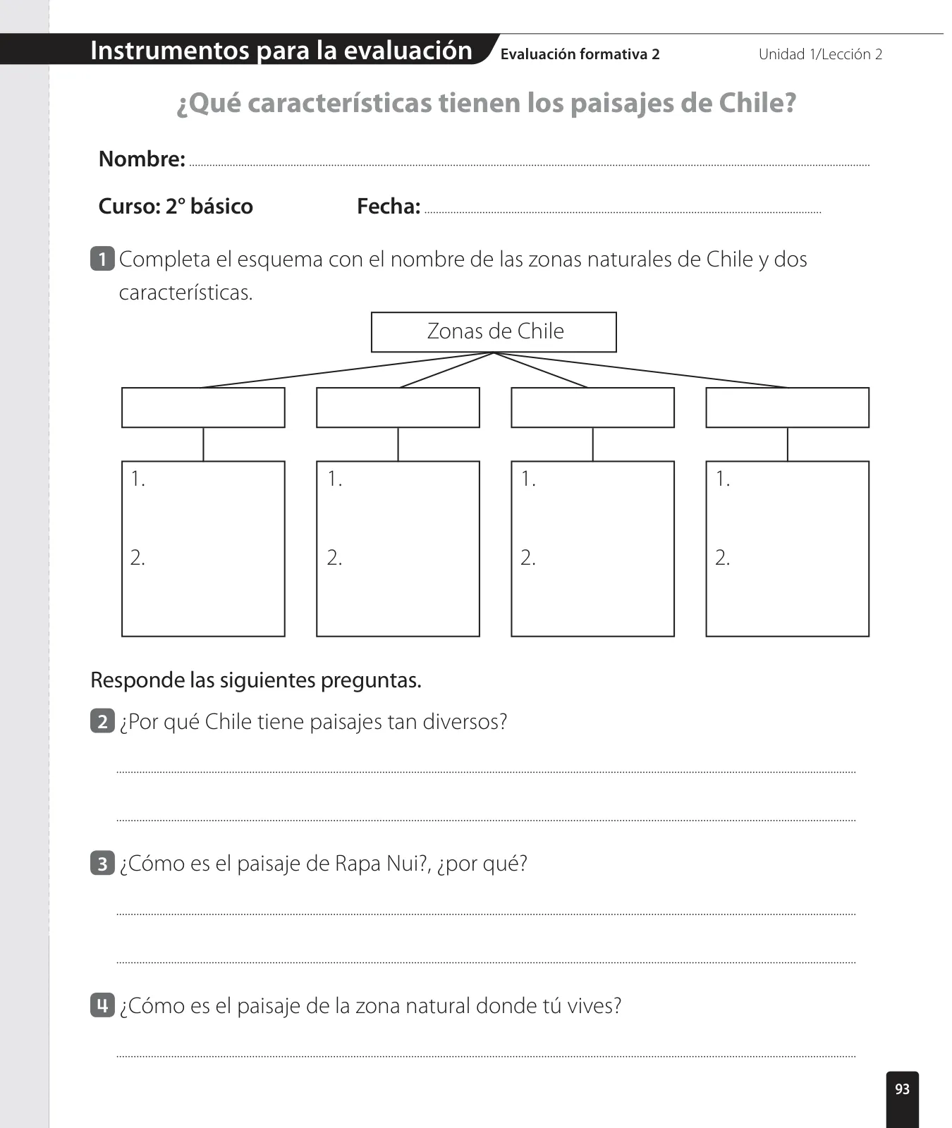 Miniatura página 95 de Historia, Geografía y Ciencias Sociales – Segundo Básico – Texto del Estudiante MINEDUC – Descargar PDF · 2024