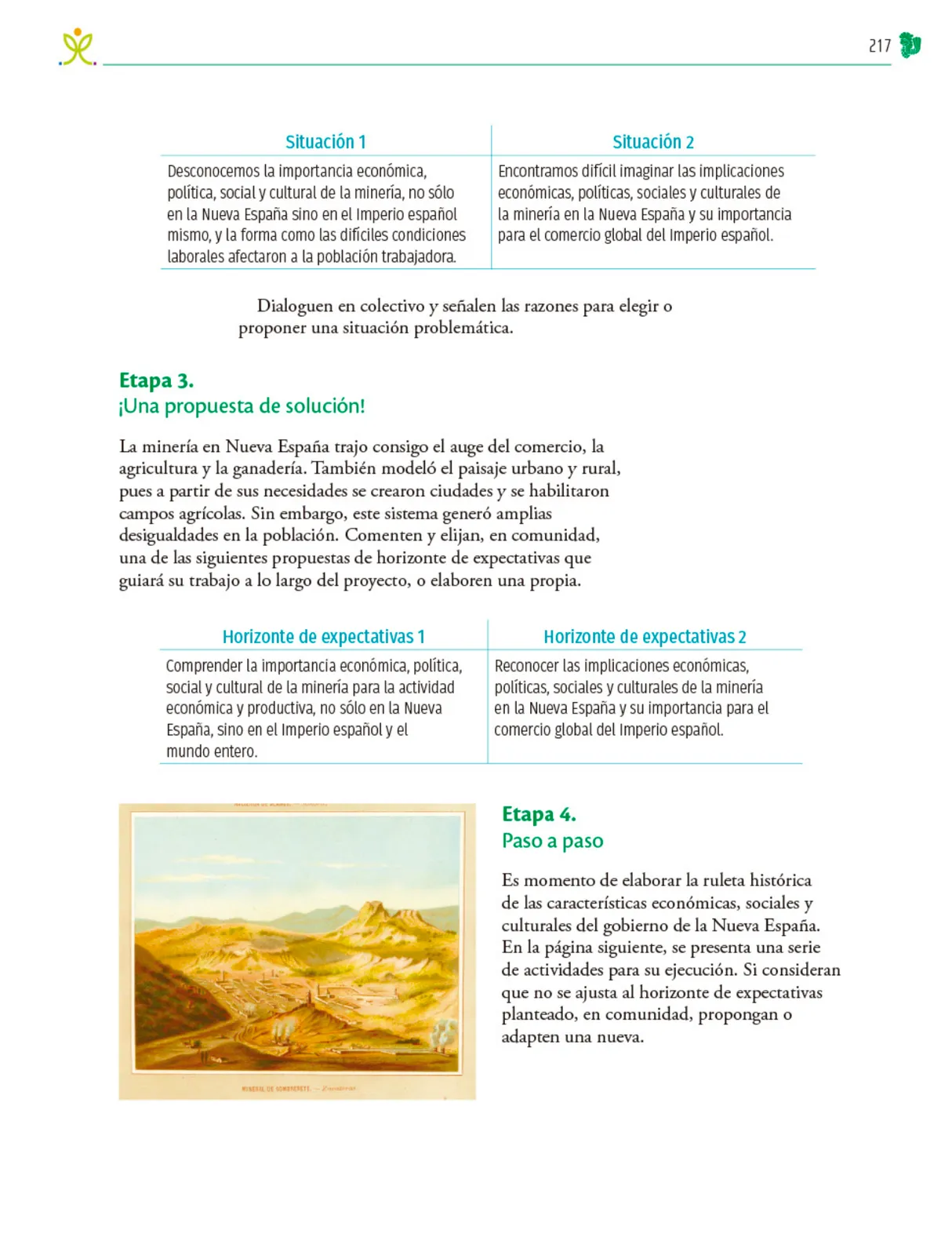 Miniatura página 218 de Colección Sk´asolil. Nuestro libro de Proyectos. Tomo I.    Libro de Educación Telesecundaria Grado 2°  Ciclo Escolar 2025 - 2026