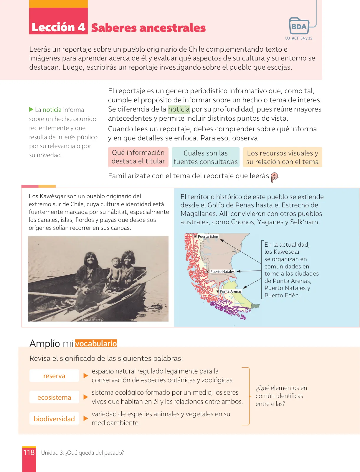 Página 120 de Lengua y Literatura – Octavo Básico | Texto del Estudiante MINEDUC – Descargar PDF · 2024