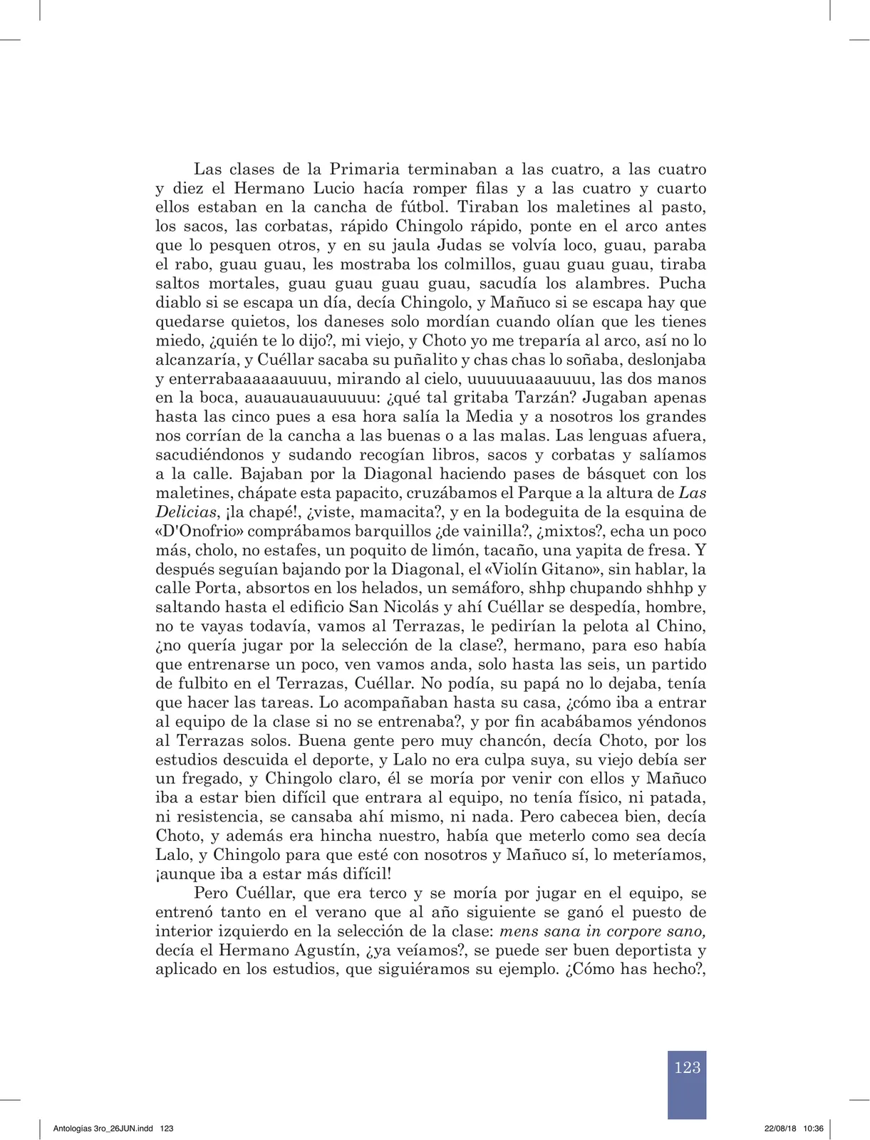 Miniatura página 124 de Antología literaria 3 · 2018