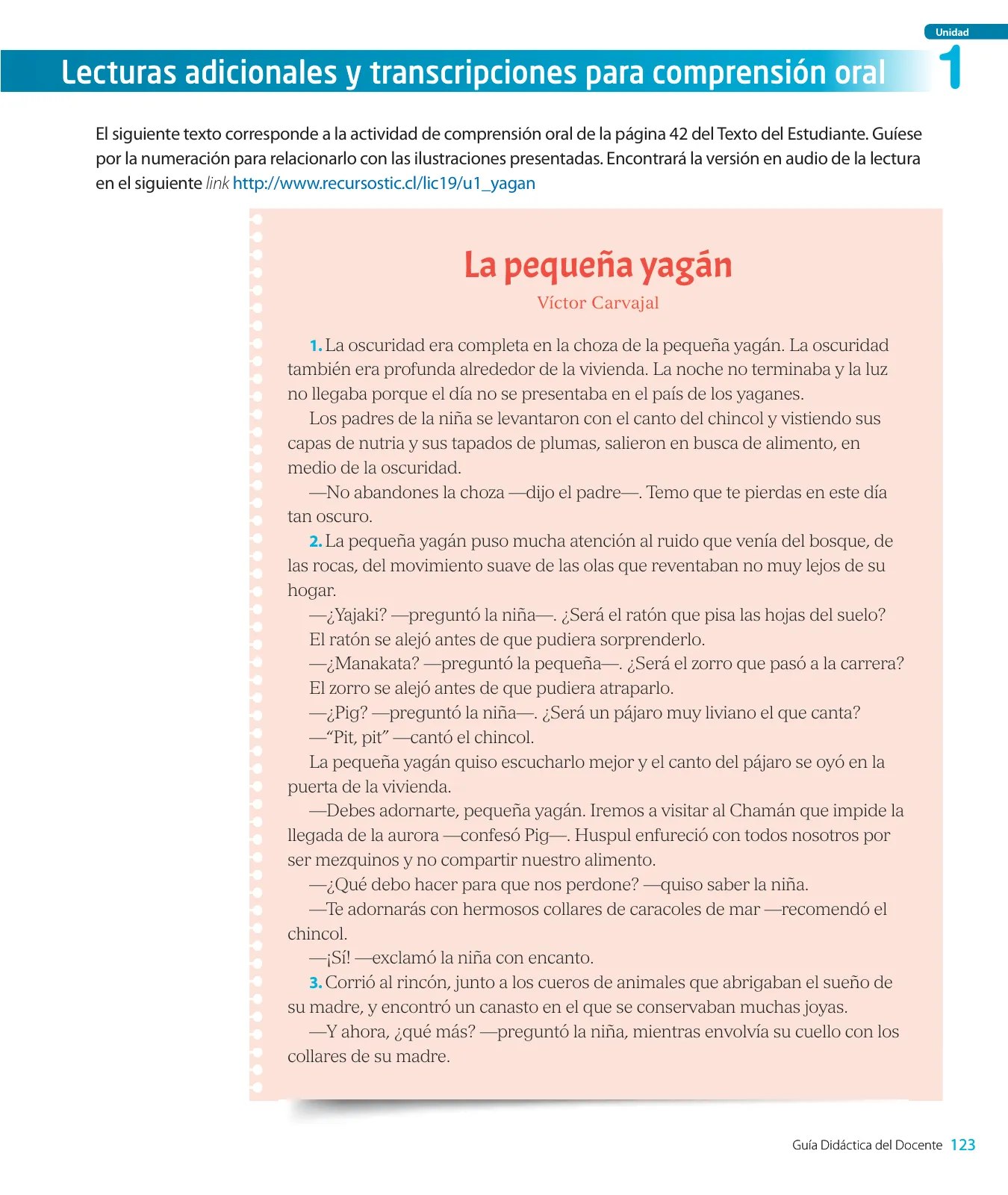 Página 125 de Lenguaje y Comunicación – Segundo Básico – Texto del Estudiante MINEDUC – Descargar PDF · 2024
