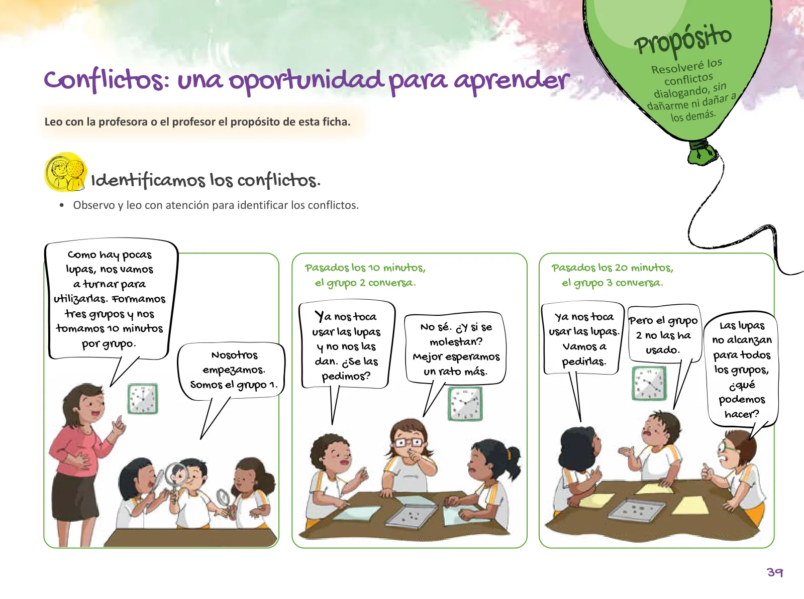 Página 41 de Cuadernillo de Tutoría 3 : tercer grado de Educación Primaria · 2021