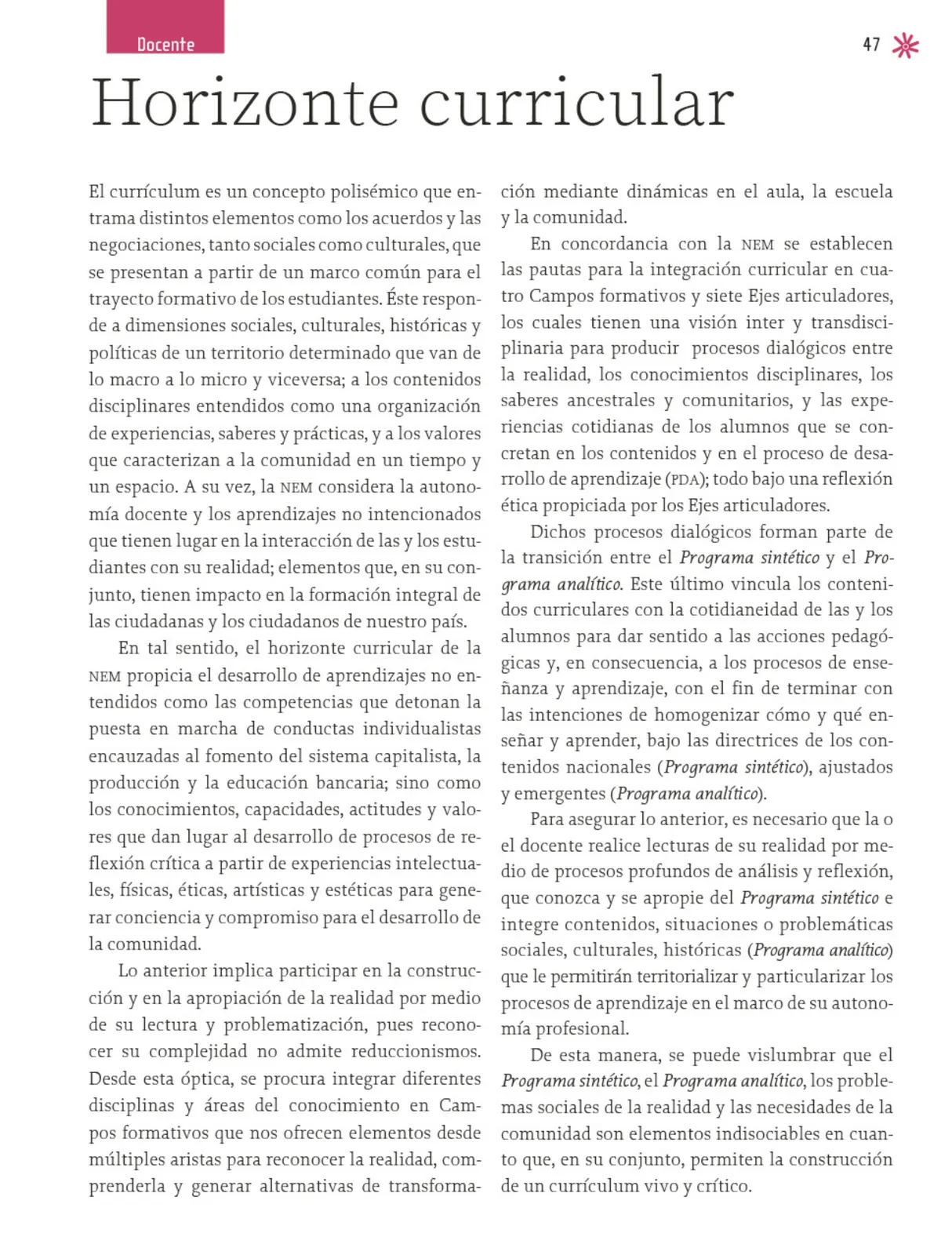 Miniatura página 48 de Un libro sin recetas para la maestra y el maestro. Fase 2  Libro de Educación Preescolar Grado 1°, 2°, 3°  Ciclo Escolar 2025 - 2026