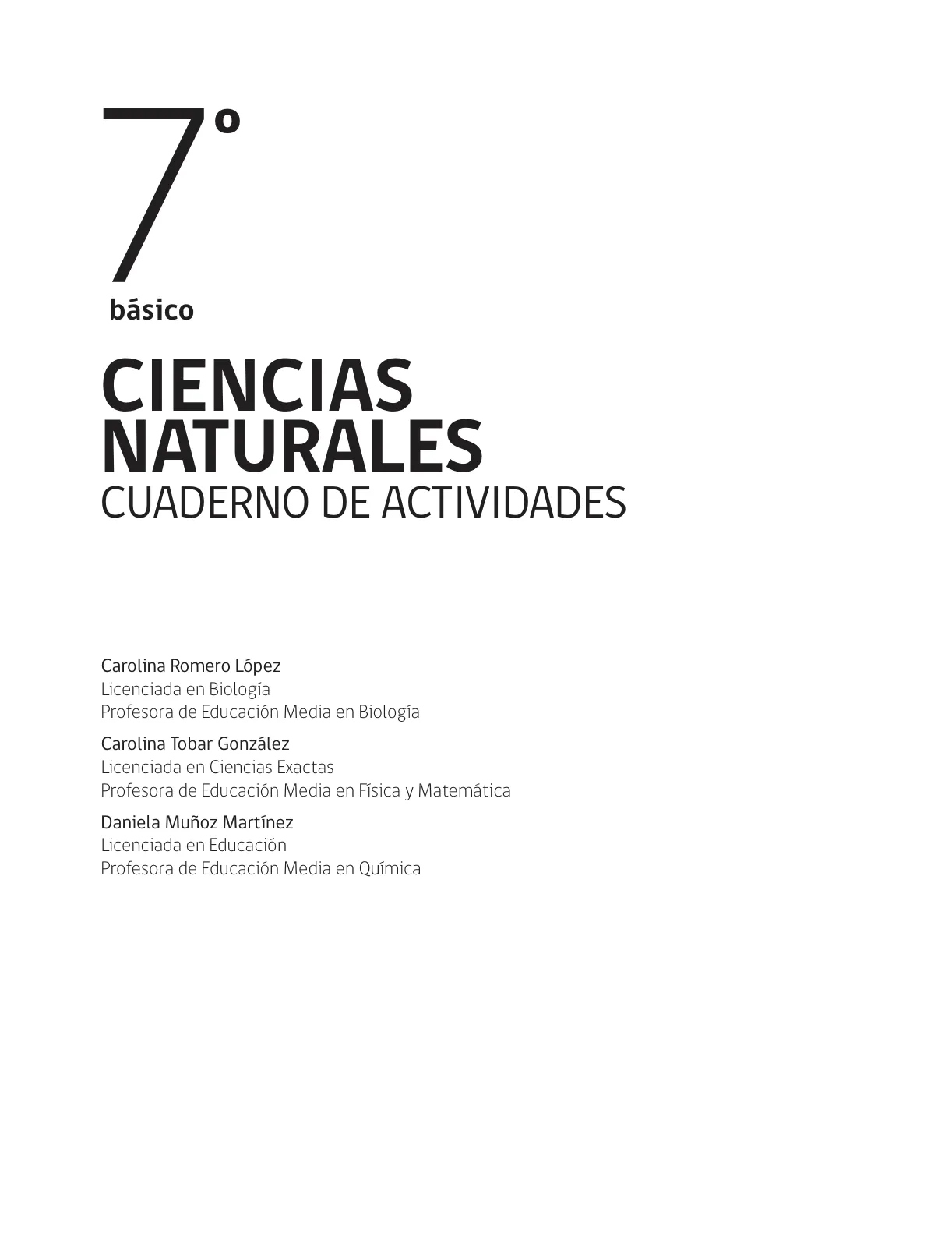 Página 2 de Ciencias Naturales – Séptimo Básico | Texto del Estudiante MINEDUC – Descargar PDF · 2024