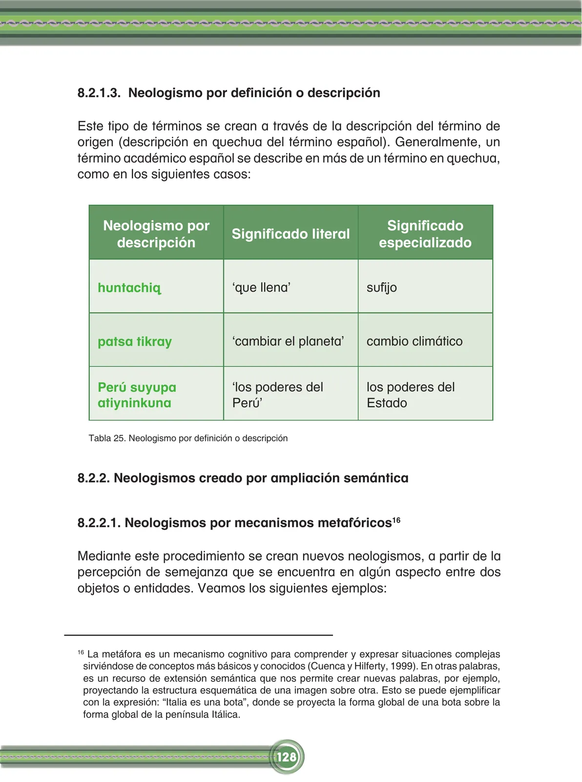 Página 130 de Chawpin qichwata alli qillqanapaq maytu = Manual de escritura quechua central · 2020