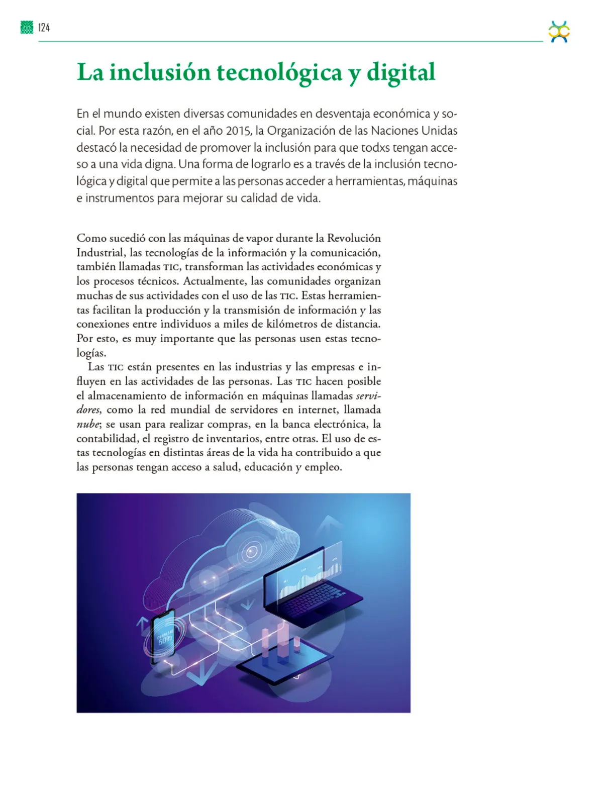Página 125 de Colección Nanahuatzin. De lo humano y lo comunitario.   Libro de Educación Telesecundaria Grado 3°  Ciclo Escolar 2025 - 2026