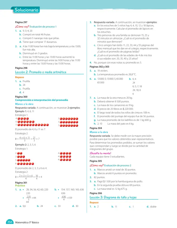 Página 282 de Matemática – Quinto Básico | Texto del Estudiante MINEDUC – Descargar PDF · 2024