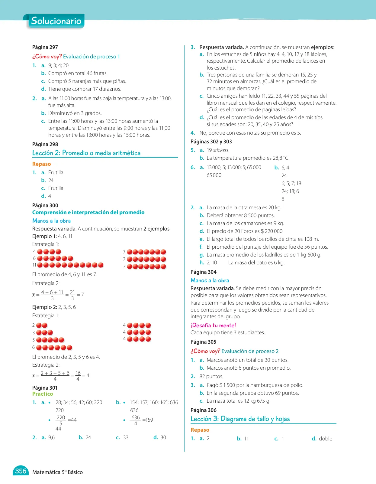 Miniatura página 282 de Matemática – Quinto Básico | Texto del Estudiante MINEDUC – Descargar PDF · 2024