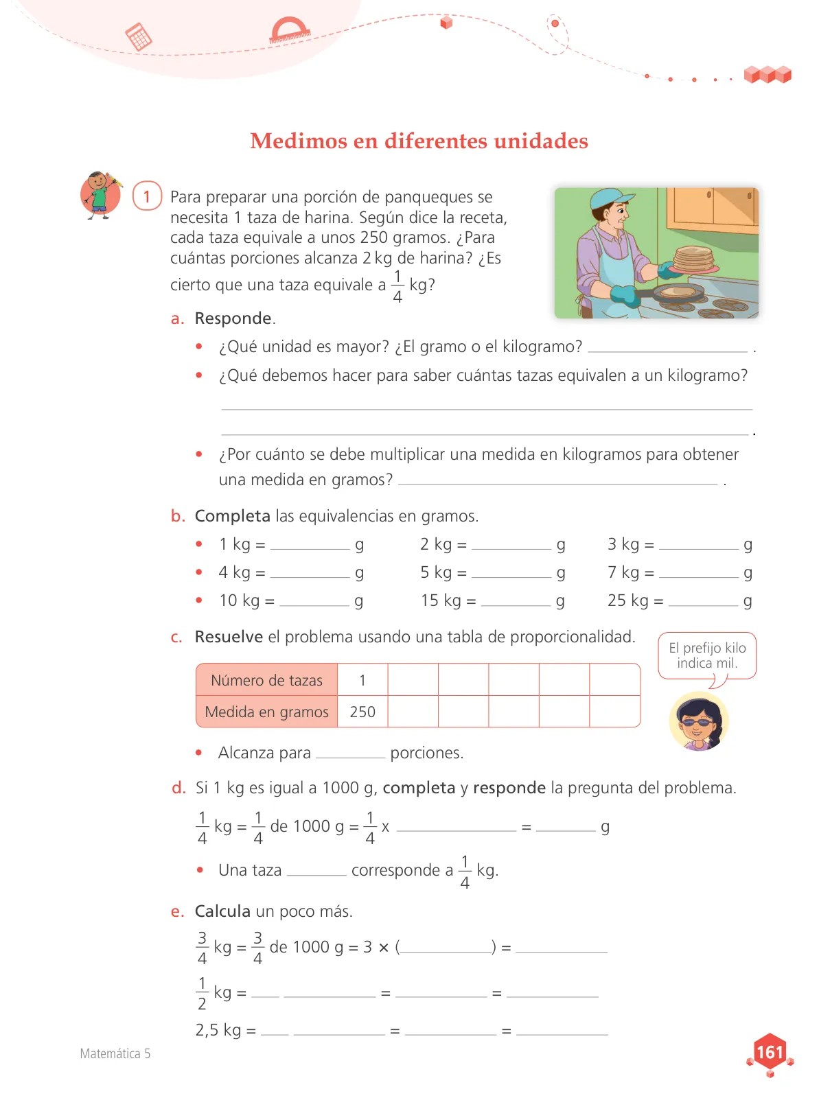 Miniatura página 162 de Matemática 5 : cuaderno de trabajo para quinto grado de Educación Primaria 2018 · 2018