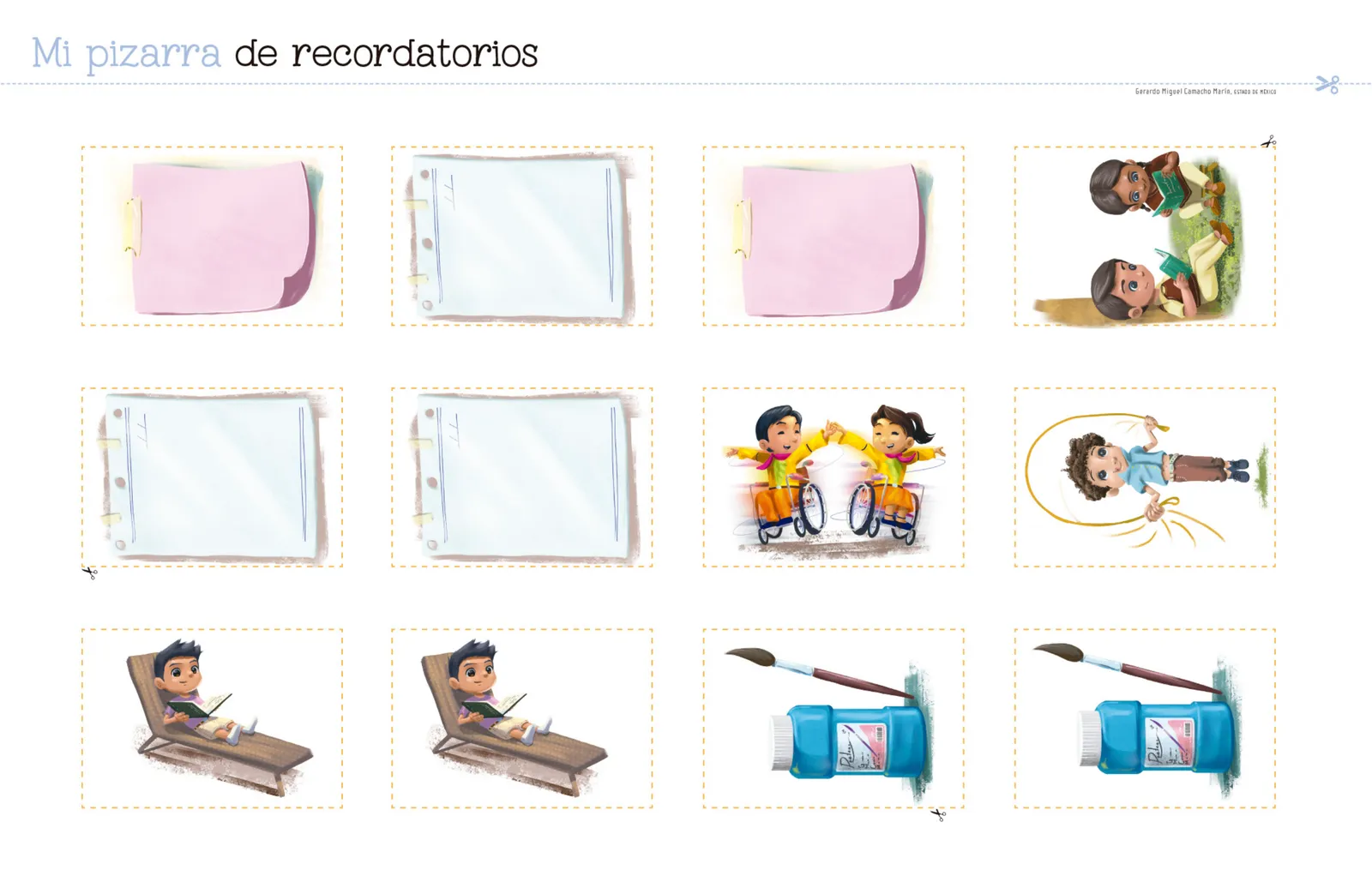 Miniatura página 10 de Jugar e imaginar con mi material manipulable de Preescolar.   Libro de Educación Preescolar Grado 1°  Ciclo Escolar 2025 - 2026