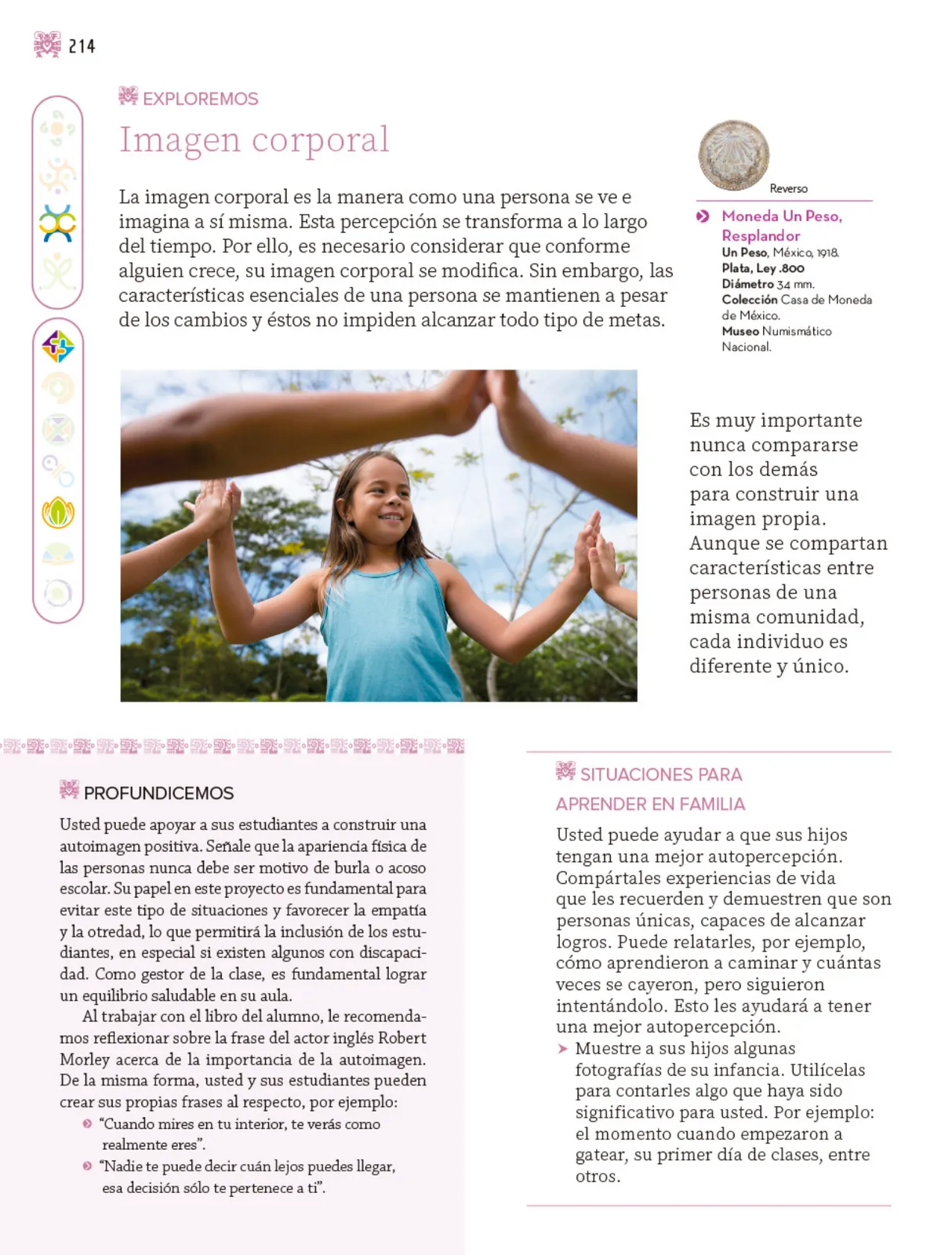 Página 215 de Nuestros saberes: Libro para alumnos, maestros y familia. Libro de Educación Primaria Grado 4° Ciclo Escolar 2025 - 2026