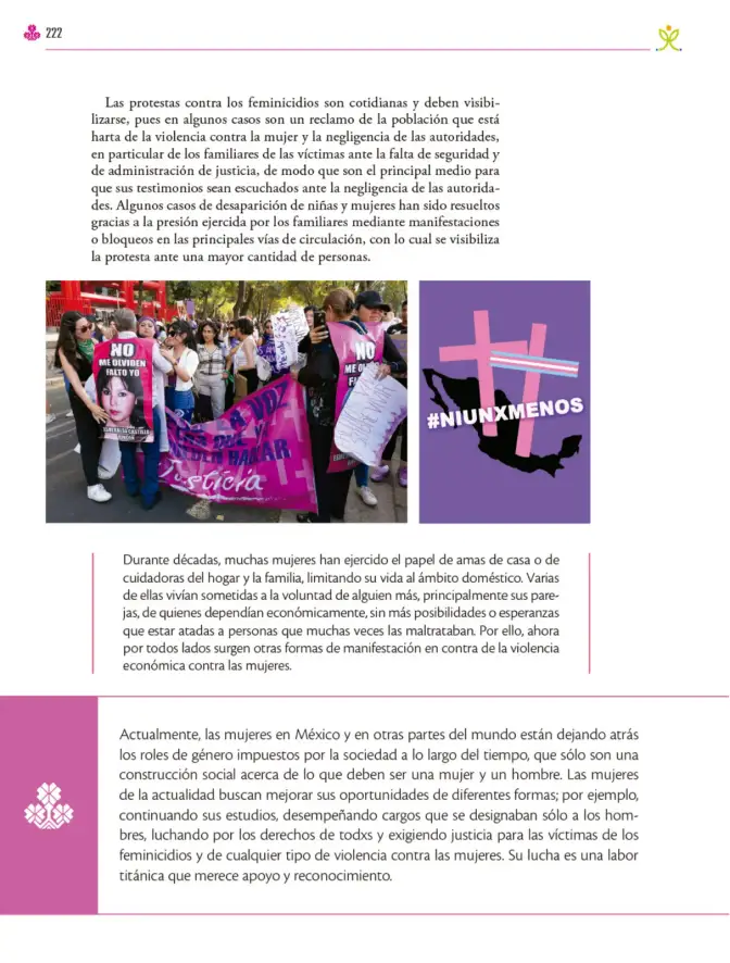 Página 223 de Colección Ximhai. Ética, naturaleza y sociedades. Libro de Educación Secundaria Grado 1° Ciclo Escolar 2025 - 2026