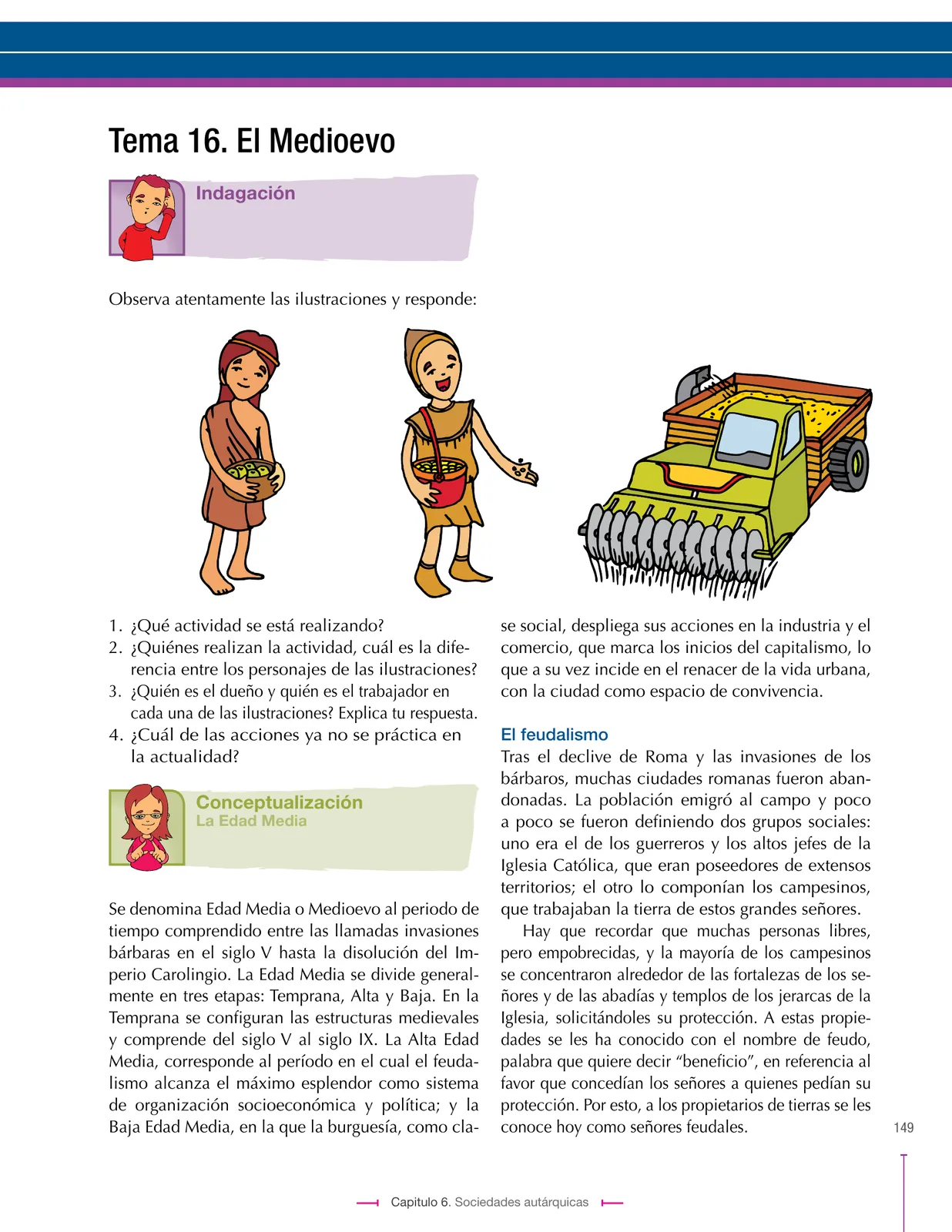 Miniatura página 149 de Ciencias Sociales 7° · Secundaria Activa