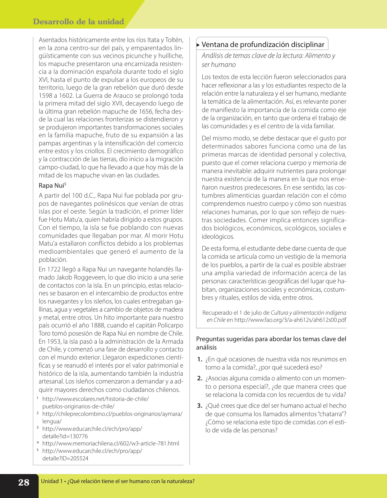 Página 39 de Lenguaje y Comunicación – Sexto Básico | Texto del Estudiante MINEDUC – Descargar PDF · 2024