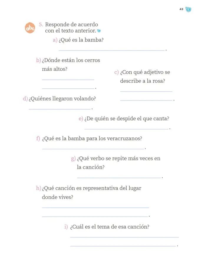 Página 44 de Múltiples lenguajes. Trazos y palabras. Libro de Educación Primaria Grado 2° Ciclo Escolar 2025 - 2026