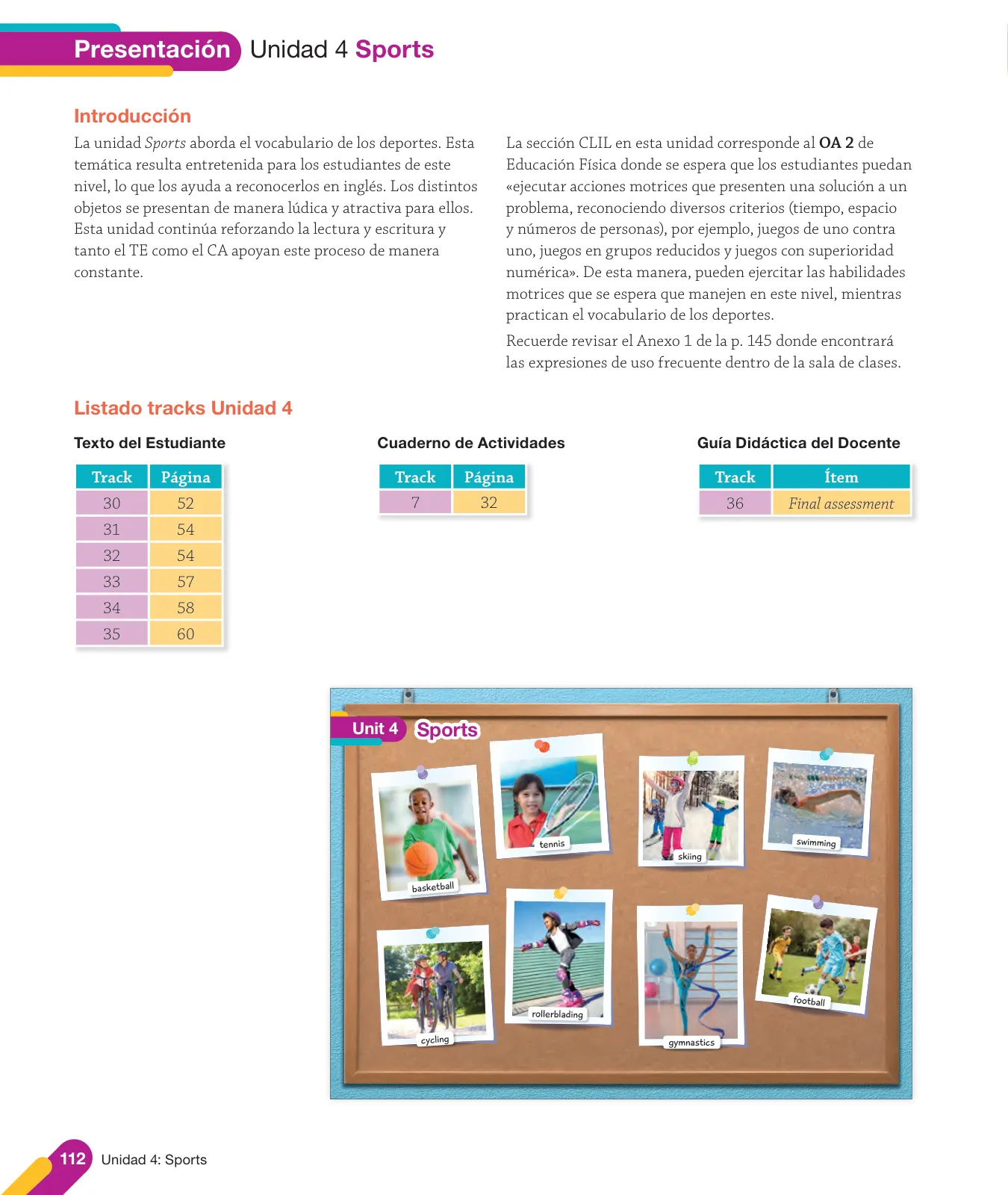 Miniatura página 114 de Inglés – Tercero Básico | Texto del Estudiante MINEDUC – Descargar PDF · 2024