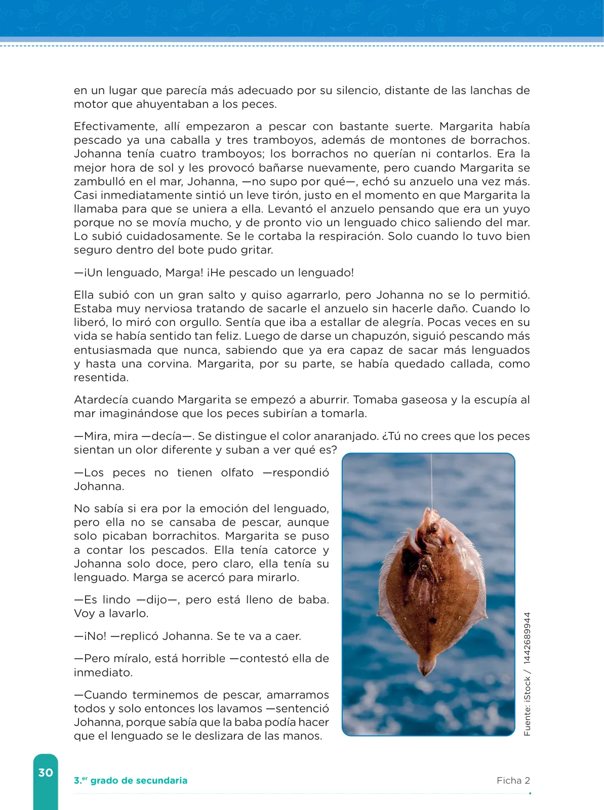 Miniatura página 32 de Fichas de aprendizaje de Comunicación 3 · 2024