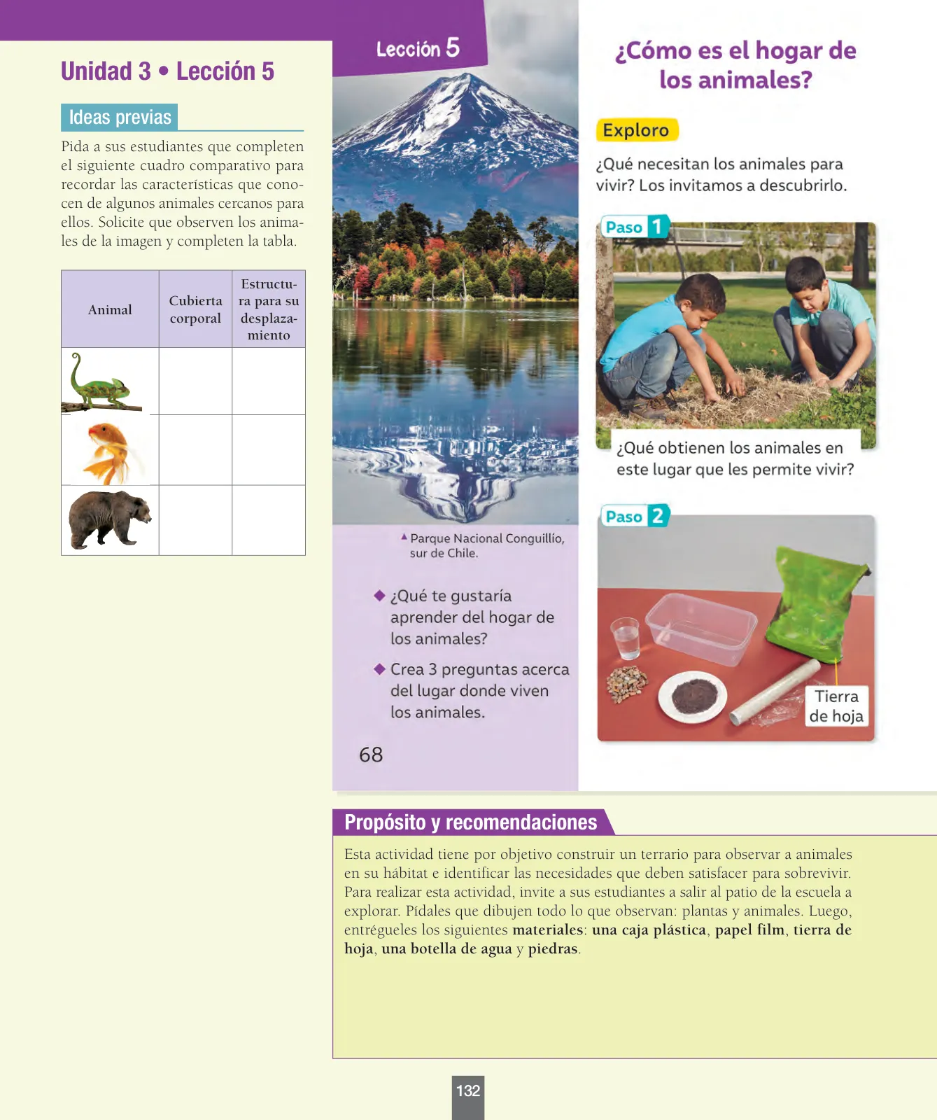 Miniatura página 133 de Ciencias Naturales – Segundo Básico | Texto del Estudiante MINEDUC – Descargar PDF · 2024