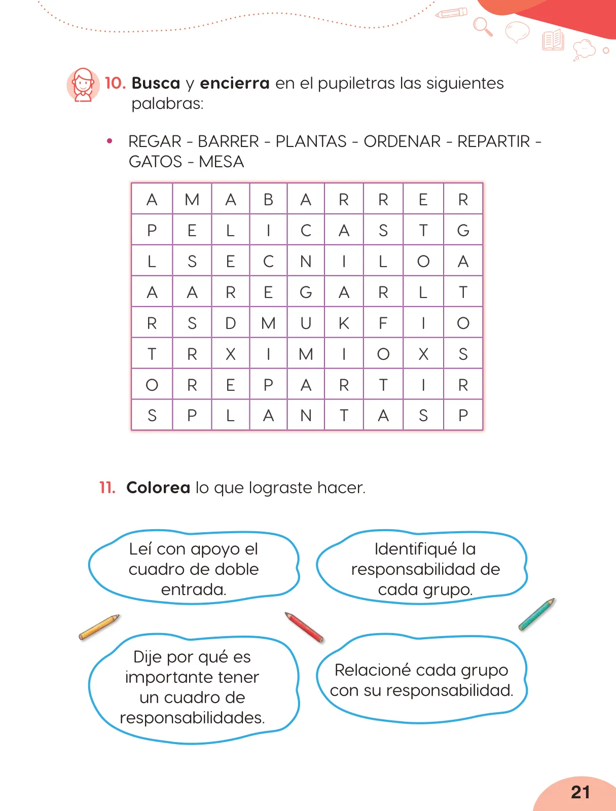 Miniatura página 23 de Cuadernillo de Comunicación 2. Segundo grado de Primaria · 2024