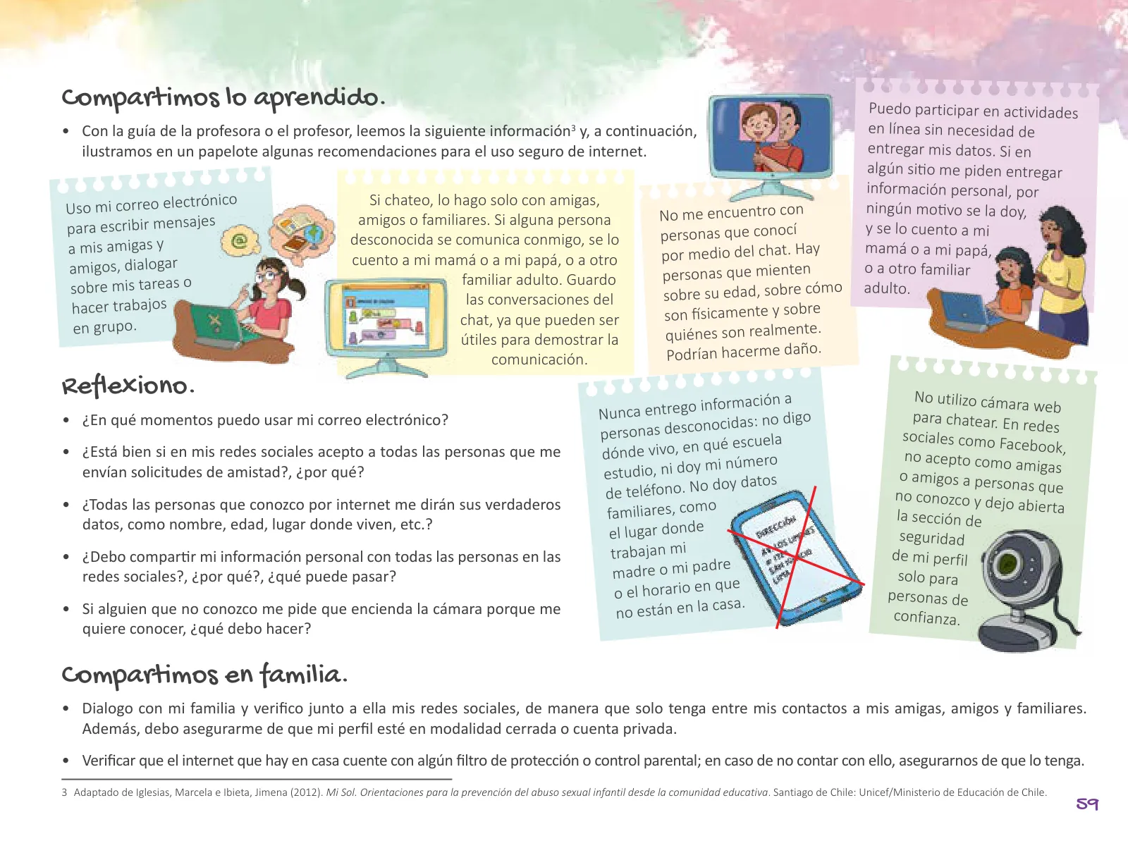 Página 61 de Cuadernillo de Tutoría 6 : sexto grado de Educación Primaria · 2021