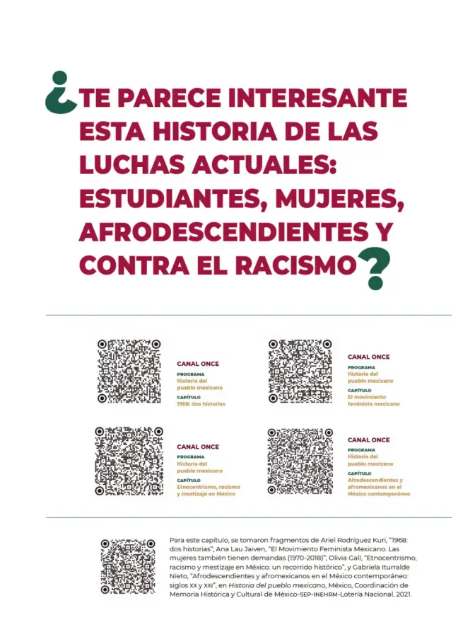 Página 327 de Historia del pueblo mexicano. Multigrado Libro de Educación Telesecundaria Grado 1° Ciclo Escolar 2025 - 2026
