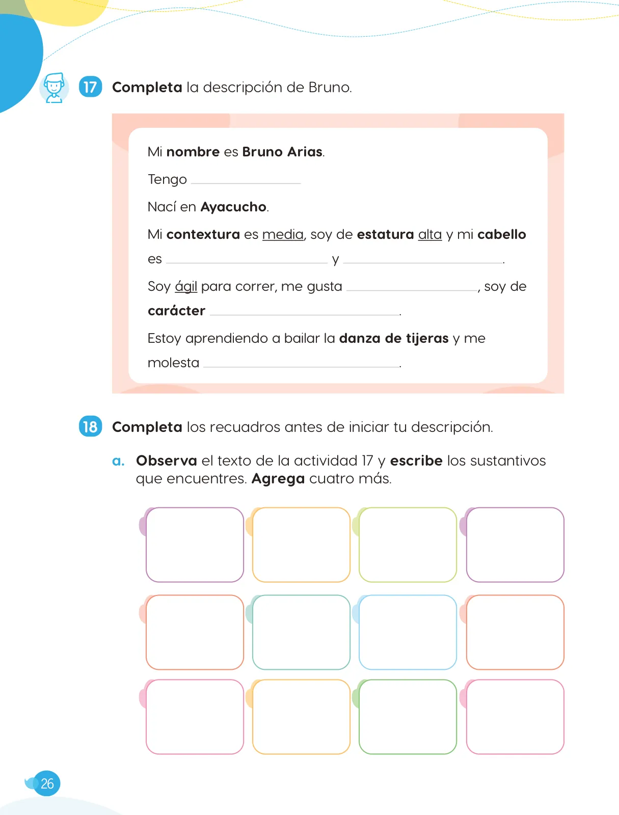 Miniatura página 28 de Cuadernillo de Comunicación 3. Tercer grado de Primaria · 2024