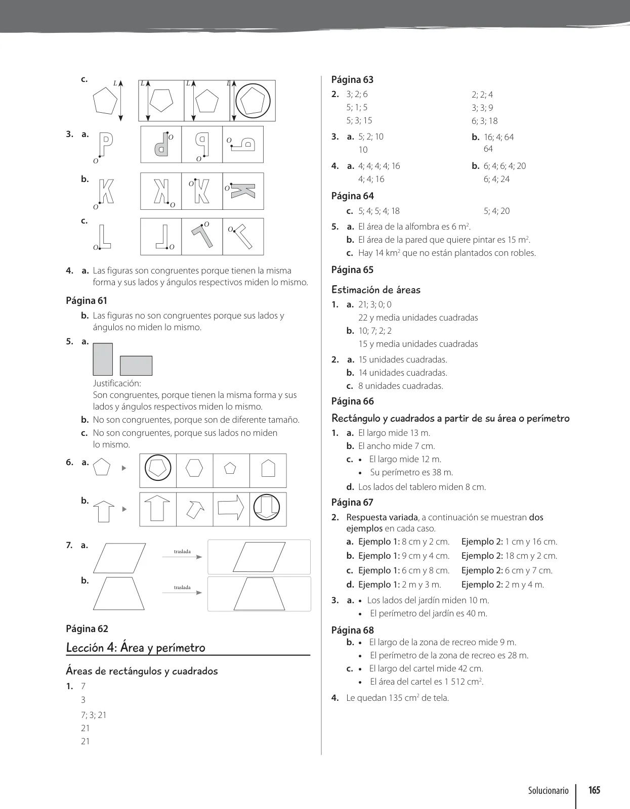 Miniatura página 167 de Matemática – Quinto Básico | Texto del Estudiante MINEDUC – Descargar PDF · 2024