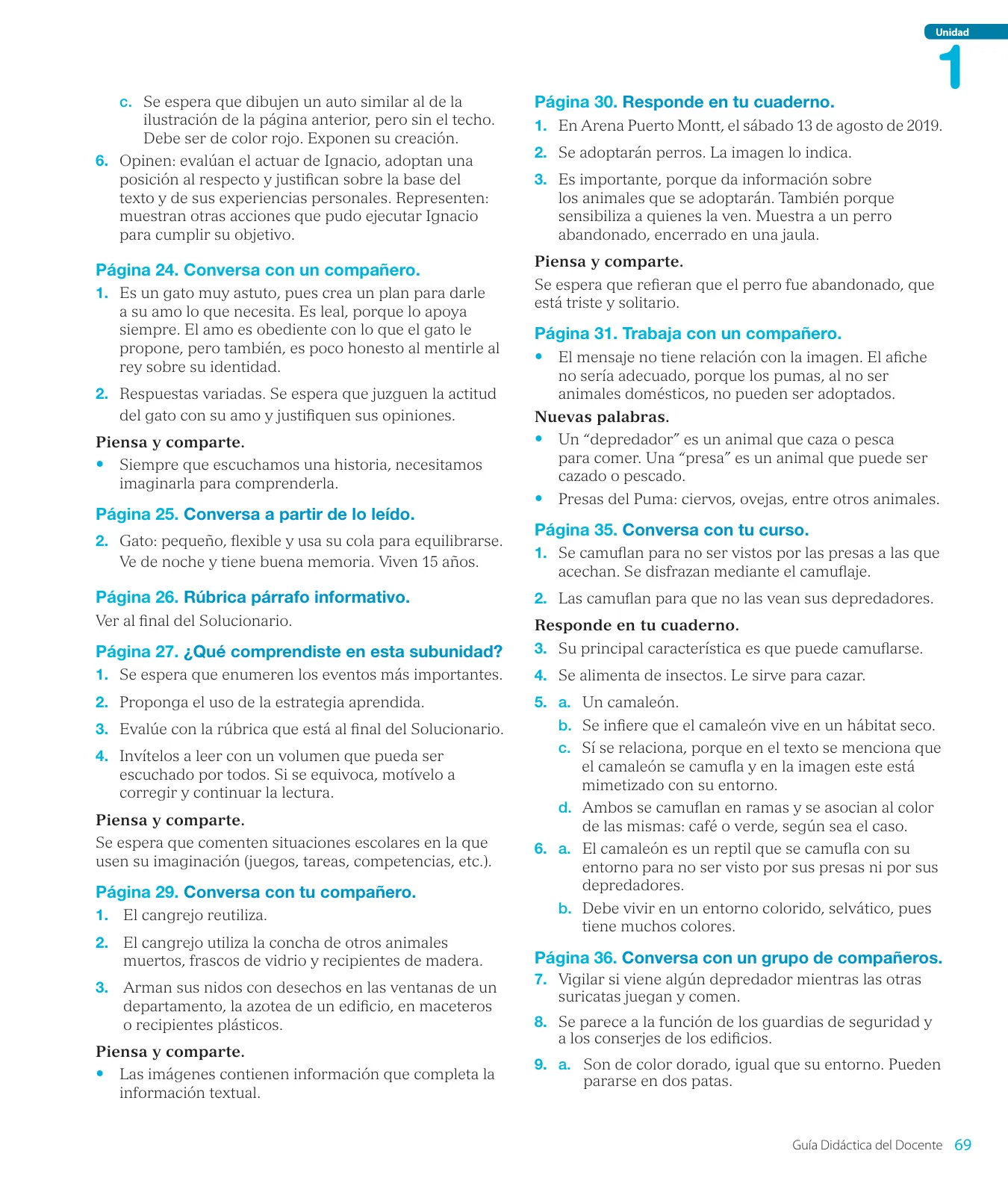 Miniatura página 71 de Lenguaje y Comunicación – Segundo Básico – Texto del Estudiante MINEDUC – Descargar PDF · 2024