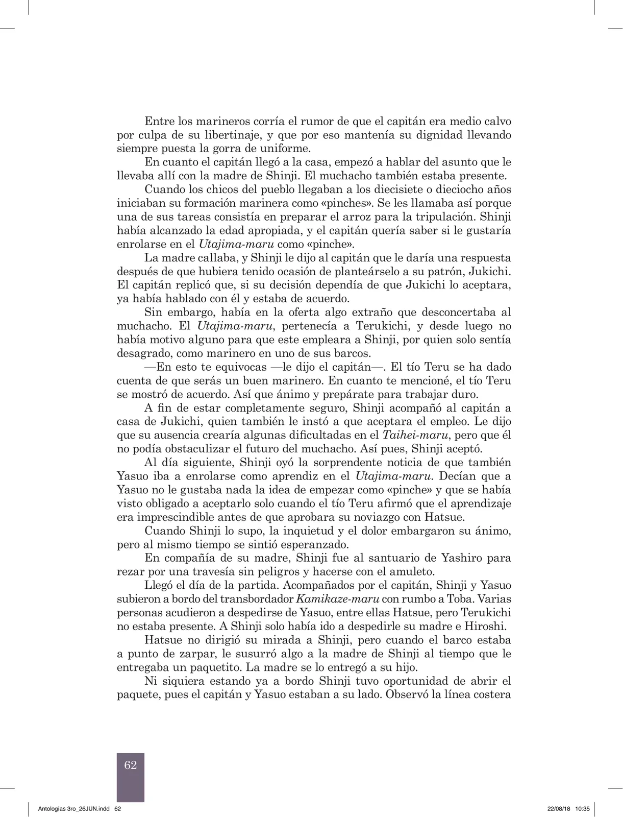 Página 63 de Antología literaria 3 · 2018