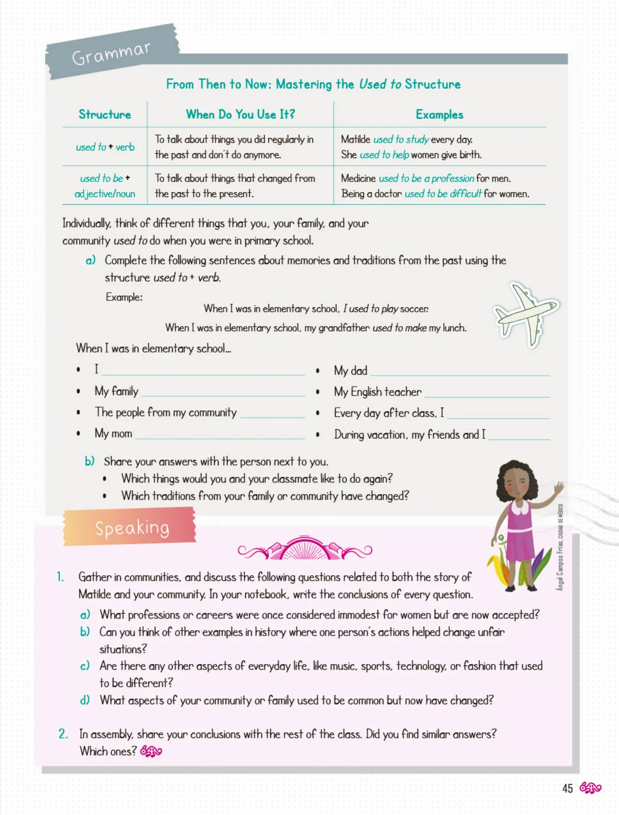 Página 46 de Uérakua anapu uantakua. Projects and Readings. Libro de Educación Secundaria Grado 2° Ciclo Escolar 2025 - 2026