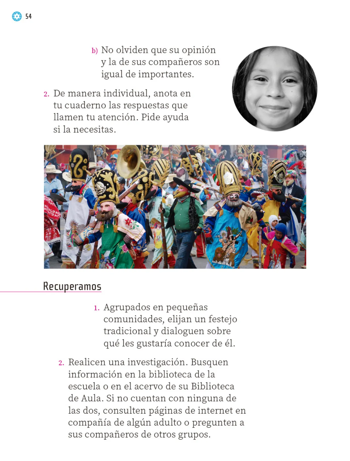 Miniatura página 55 de Proyectos Escolares.   Libro de Educación Primaria Grado 1°  Ciclo Escolar 2025 - 2026